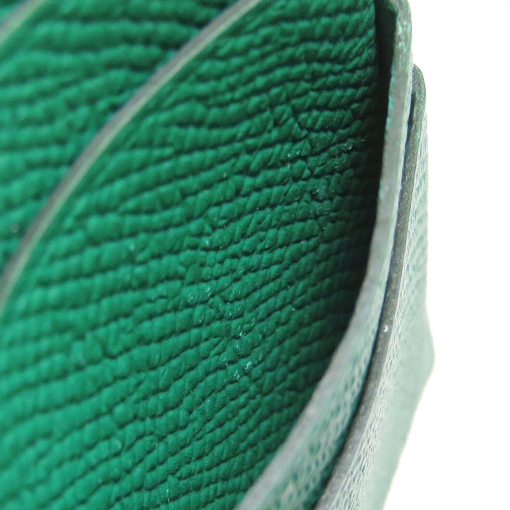 Hermes Green Epsom Leather Wallet (Bi-Fold) (Pre-Owned)