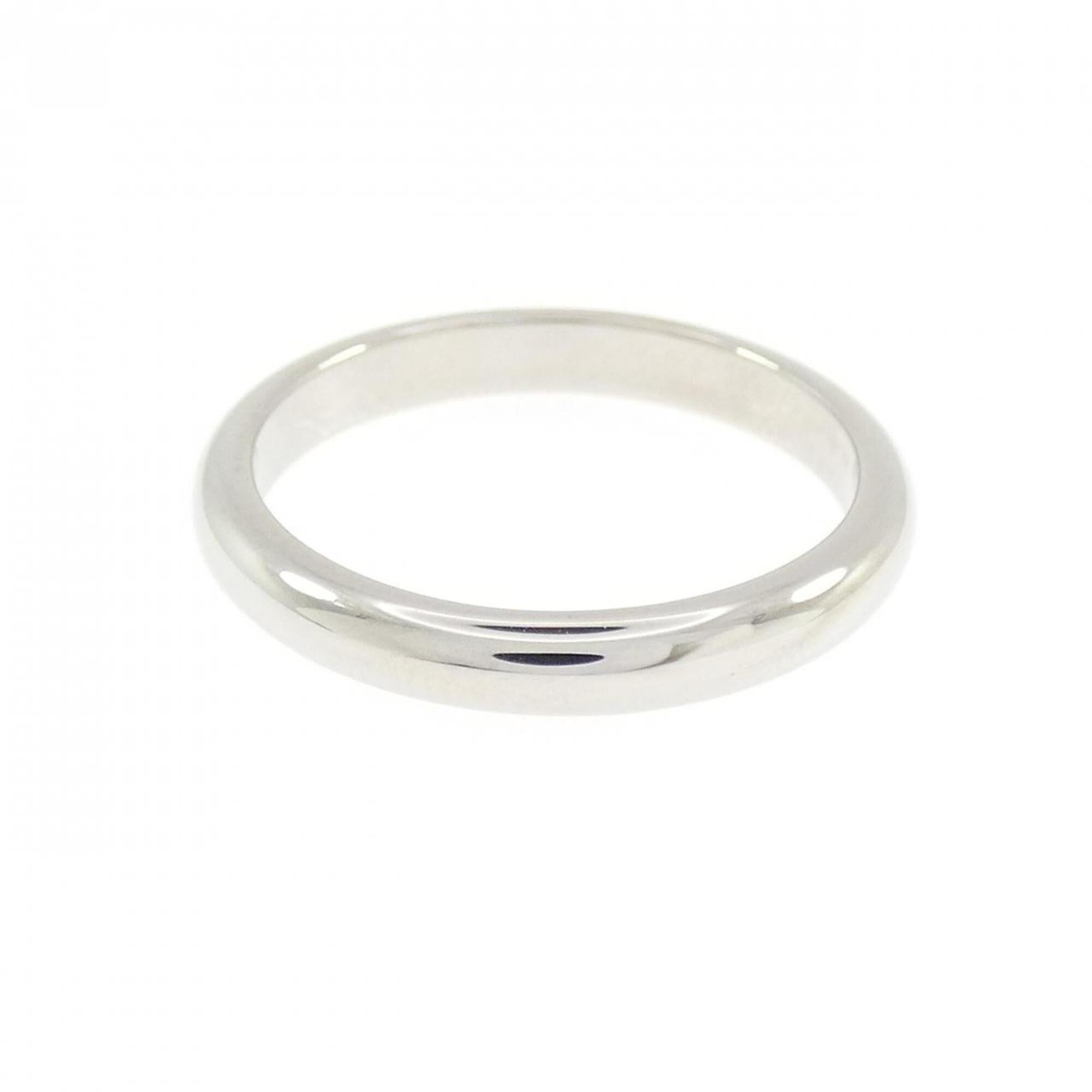 Bvlgari Platinum Platinum 950 Band Ring (Pre-Owned)