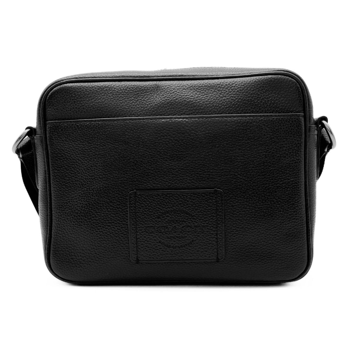 Coach Black Leather Shoulder Bag (Pre-Owned)