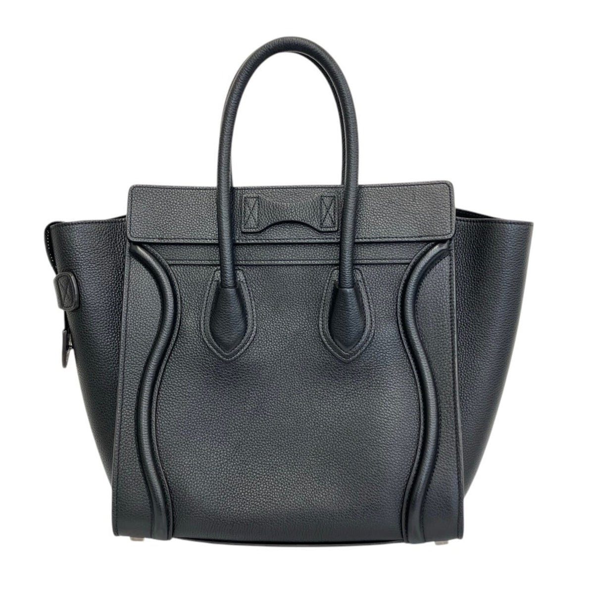 Celine Luggage Black Leather Tote Bag (Pre-Owned)