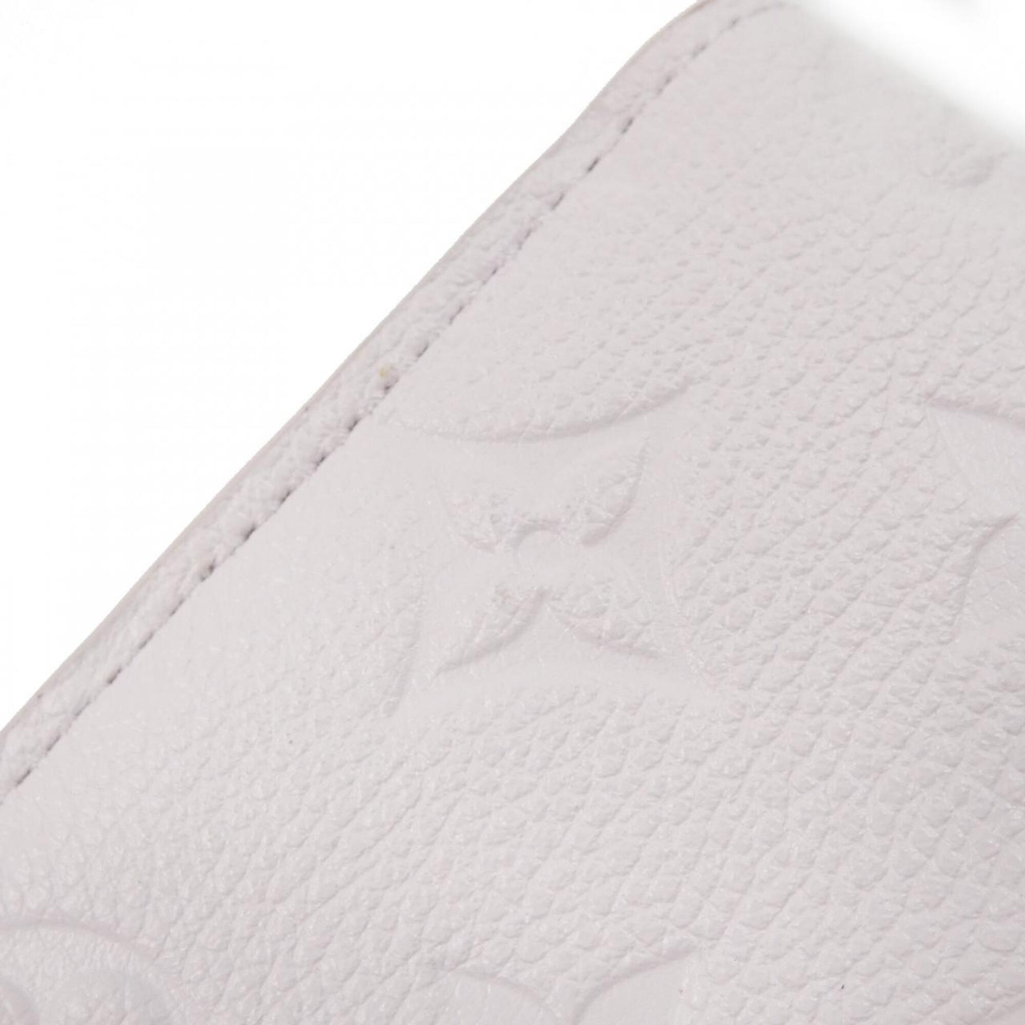 Louis Vuitton Pink Leather Long Wallet (Bi-Fold) (Pre-Owned)