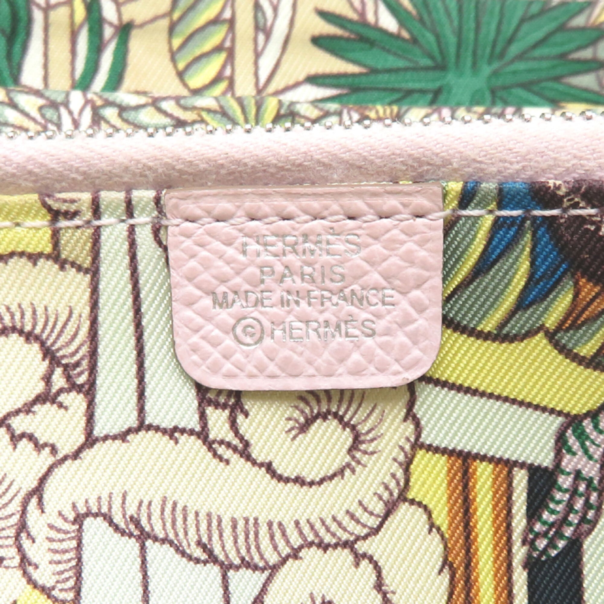 Hermes Epsom Leather Long Wallet (Bi-Fold) (Pre-Owned)