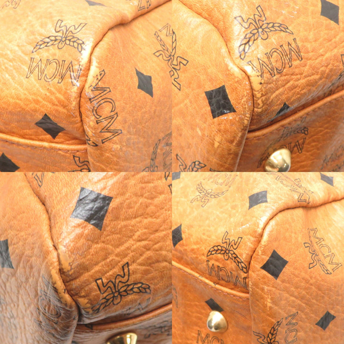 Mcm Brown Pvc Leather (Pre-Owned)