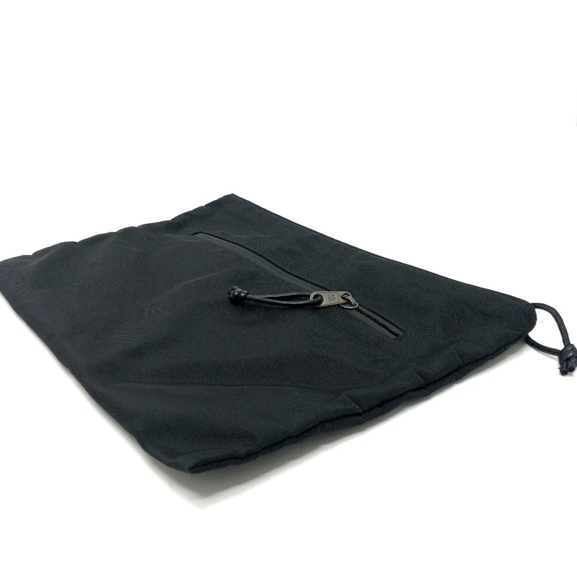 Balenciaga Black Nylon Clutch Bag Pouch (Pre-Owned)