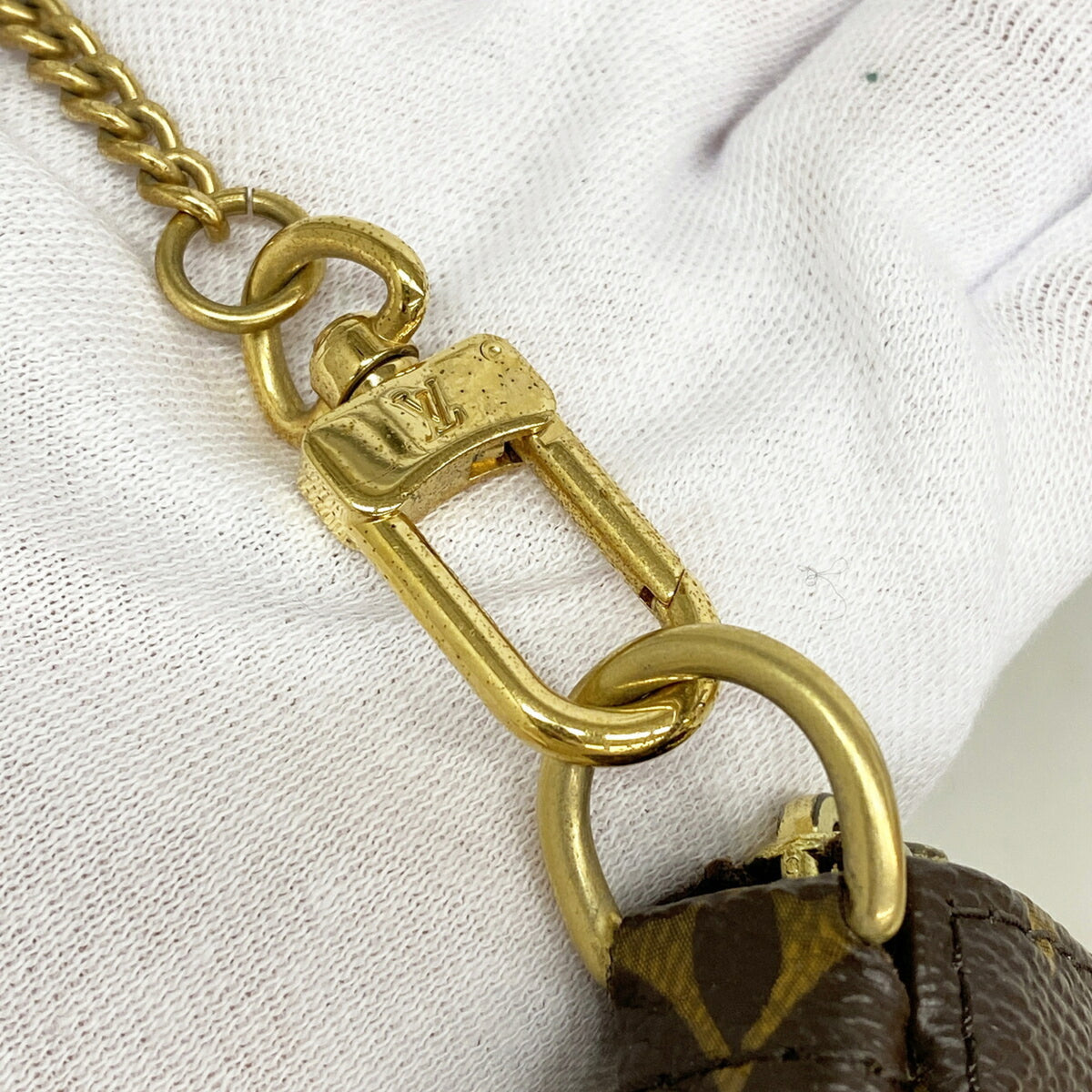 Louis Vuitton Brown Pouch (Pre-Owned)