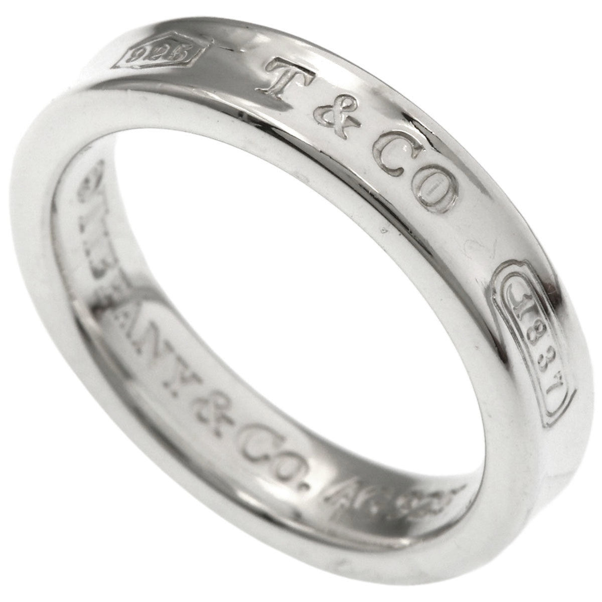 Tiffany Silver Band Ring (Pre-Owned)