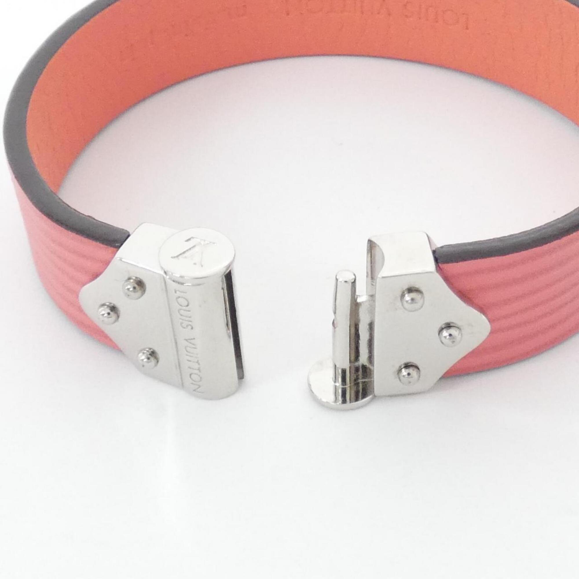 Louis Vuitton Epi Corail Leather Charm Bracelet (Pre-Owned)