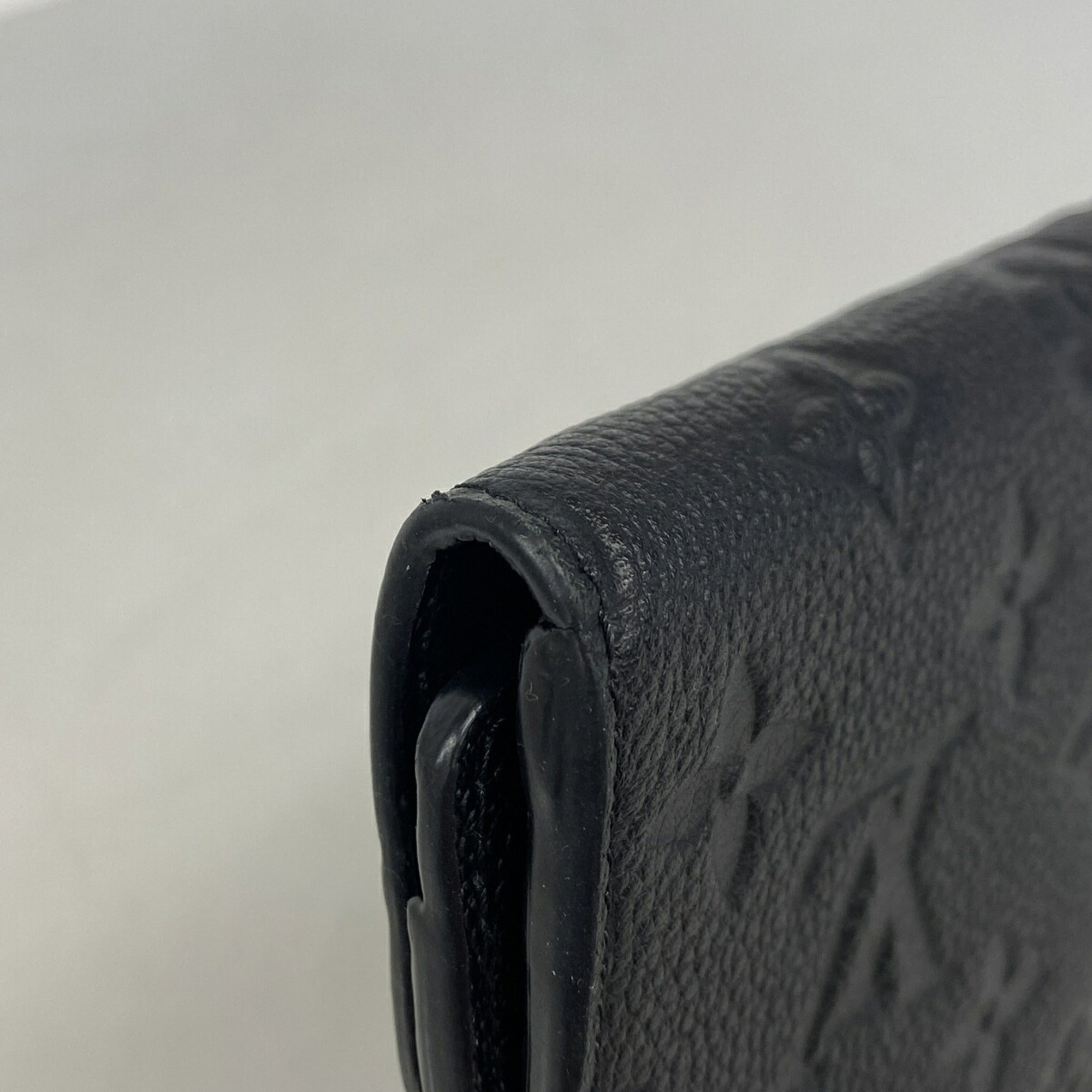 Louis Vuitton Noir Wallet (Tri-Fold) (Pre-Owned)