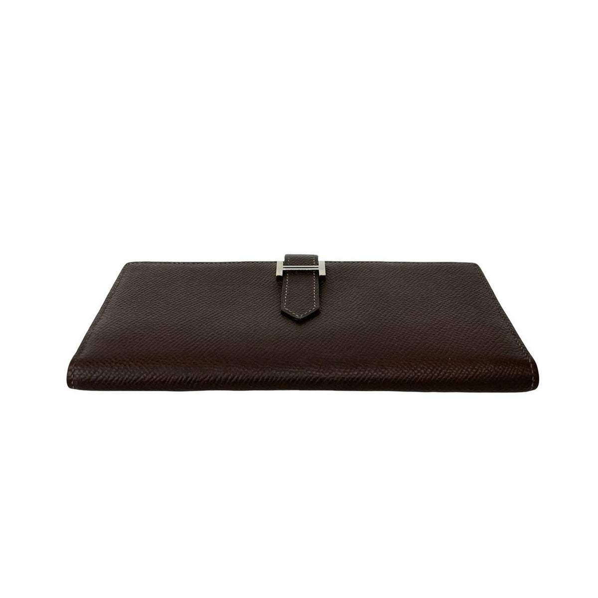 Hermes Brown Epsom Leather Long Wallet (Bi-Fold) (Pre-Owned)