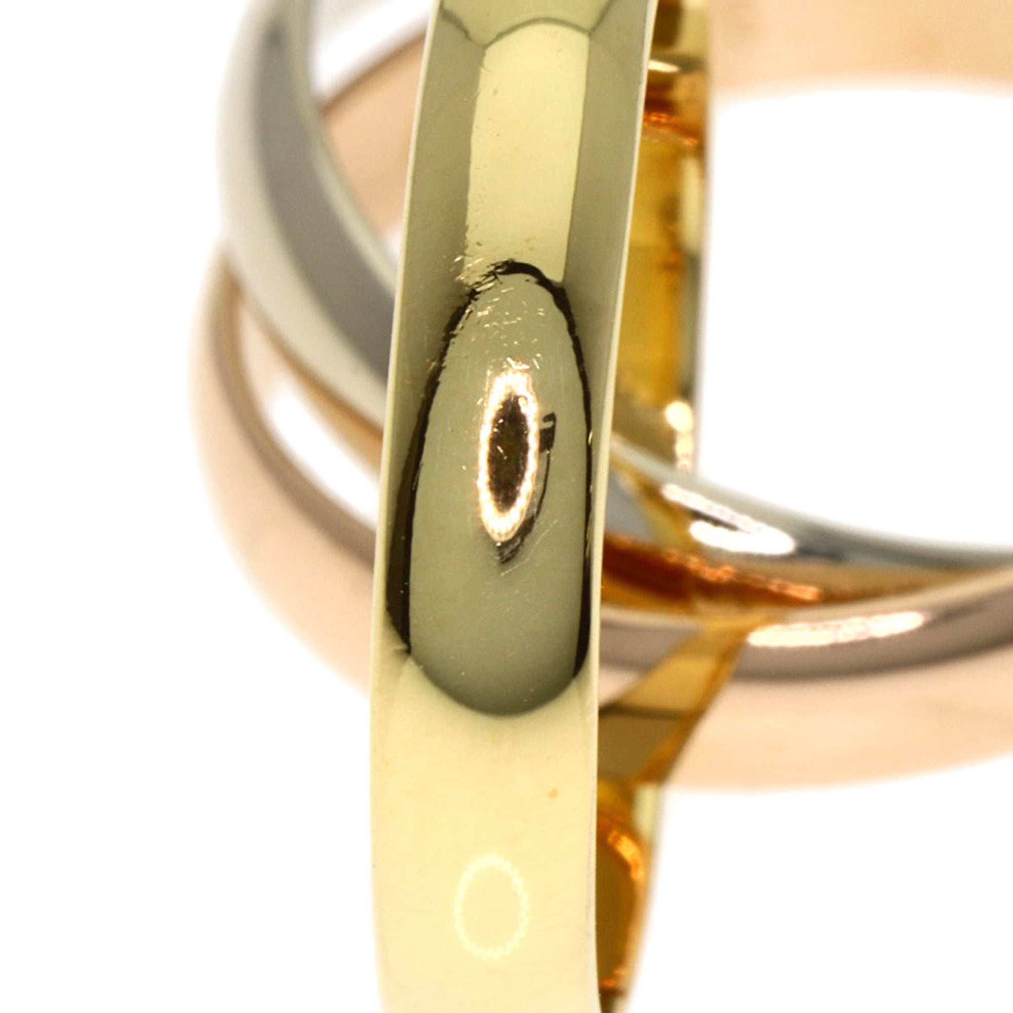 Cartier Trinity Yellow Gold (18K) Pink Gold (18K) White Gold (18K) Band Ring (Pre-Owned)