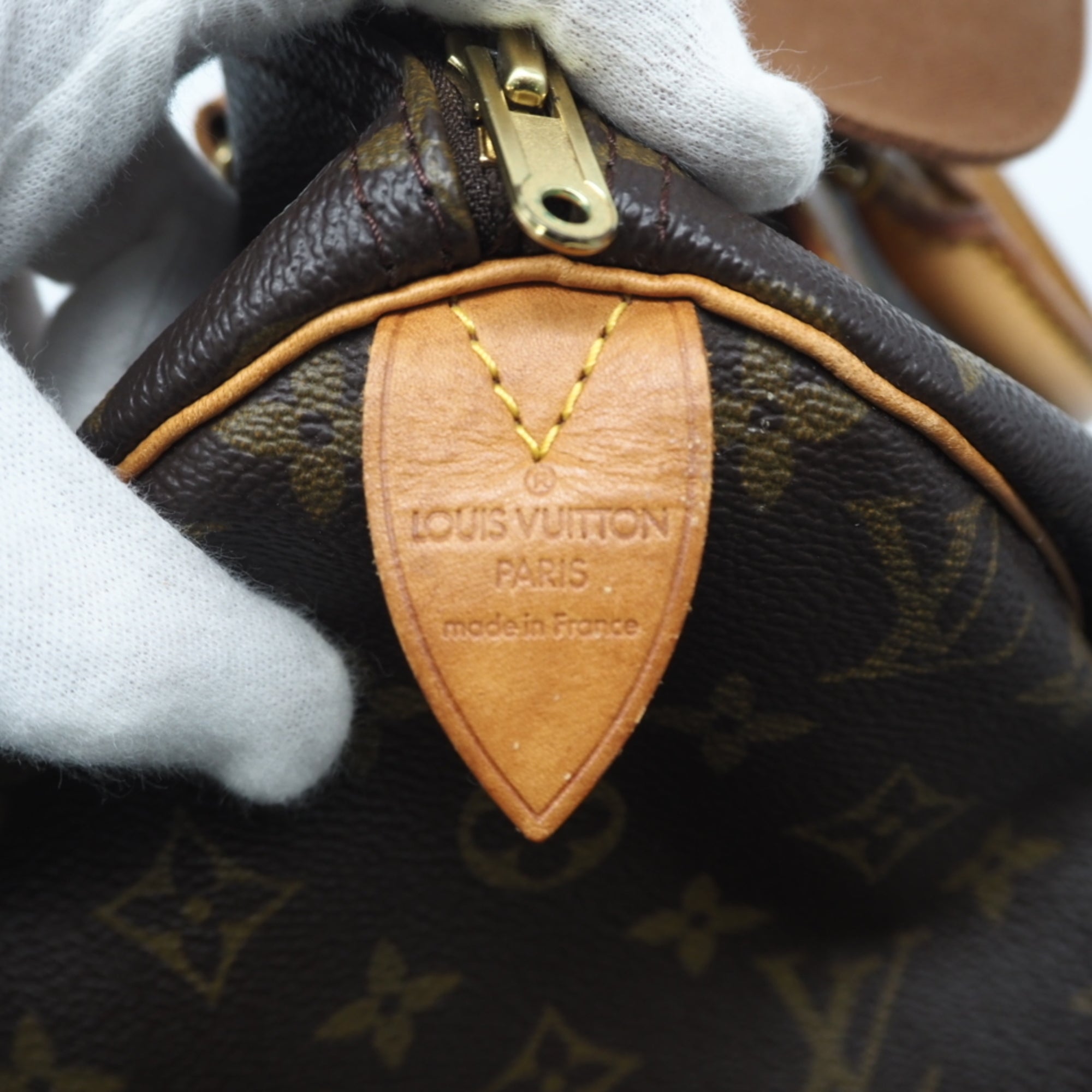 Louis Vuitton Brown Monogram Monogram Leather Handbag (Pre-Owned)