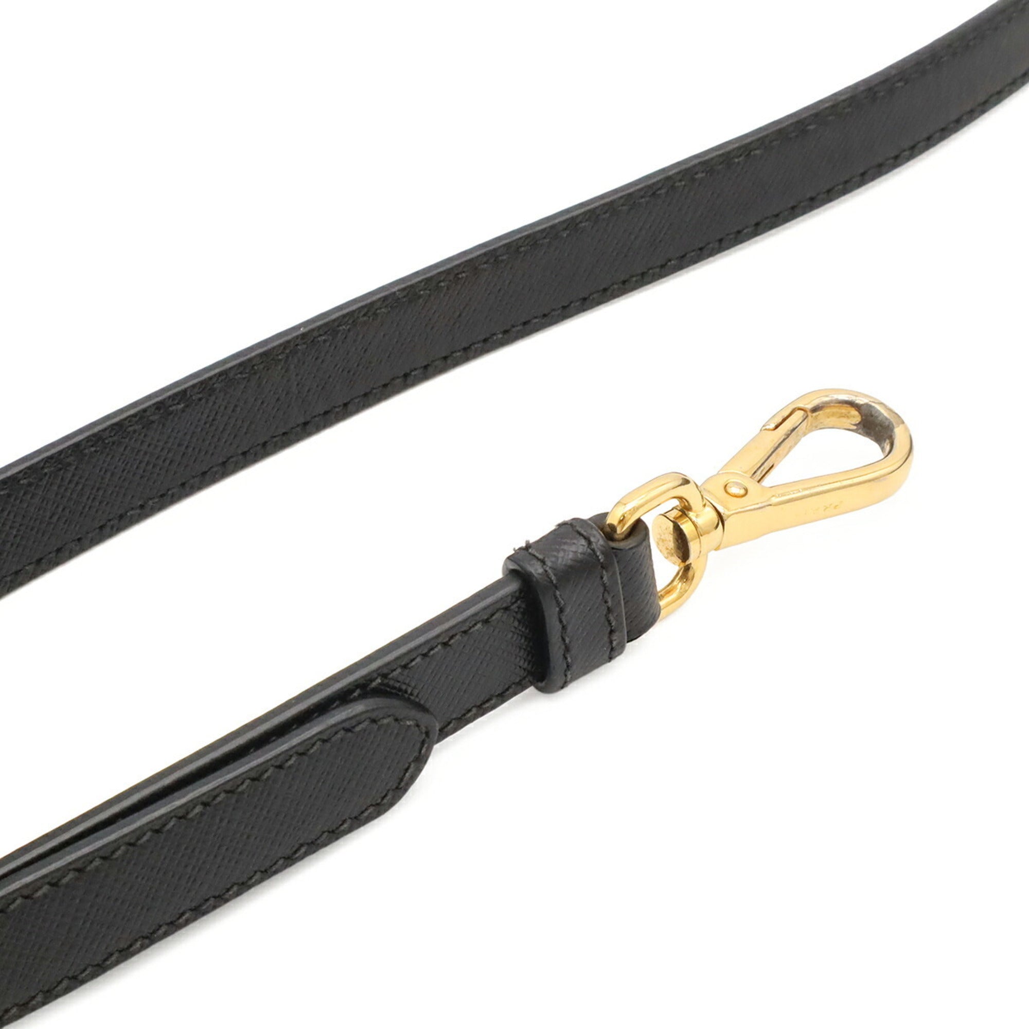 Prada Black Nero Saffiano Handbag (Pre-Owned)