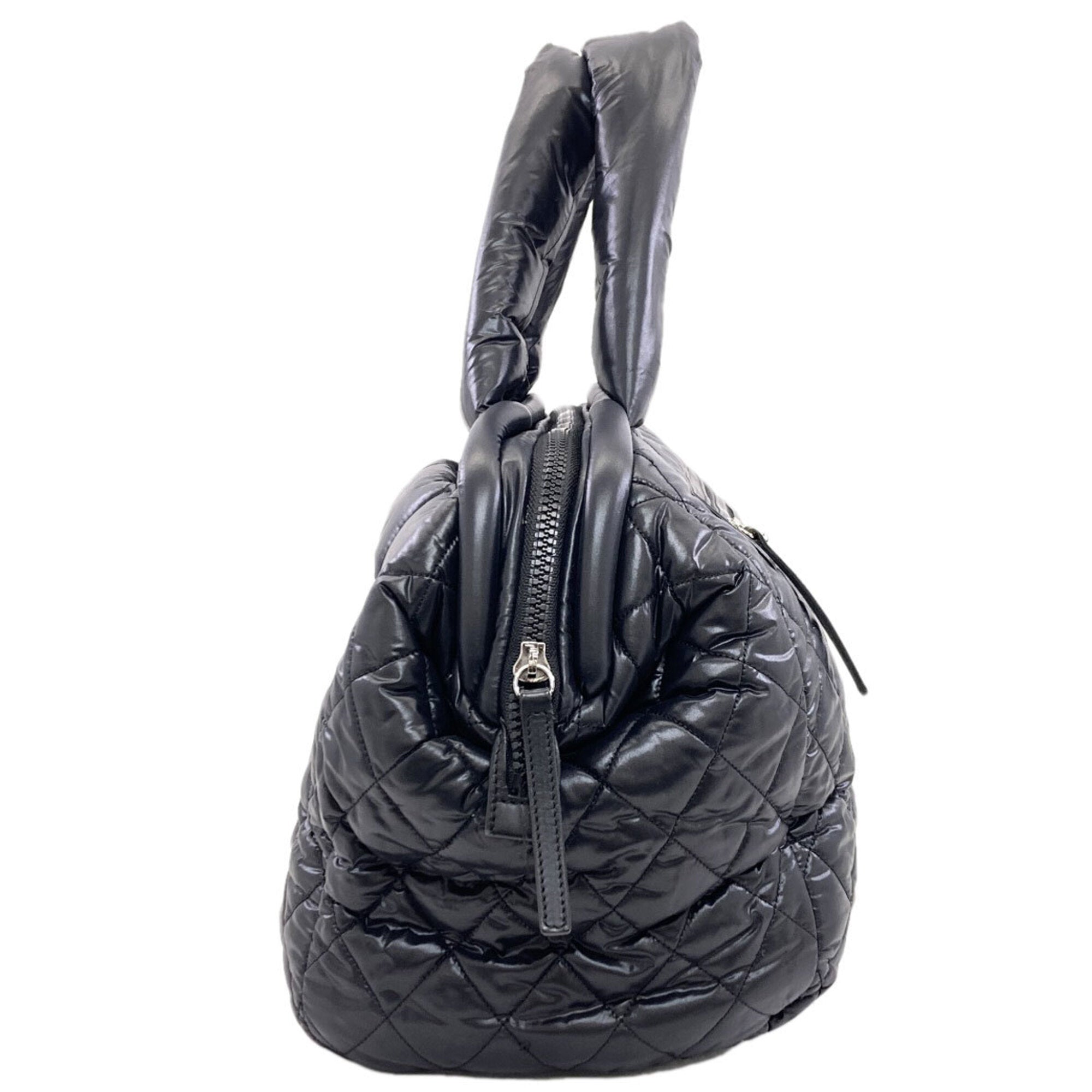 Chanel Black Nylon Boston Bag (Pre-Owned)