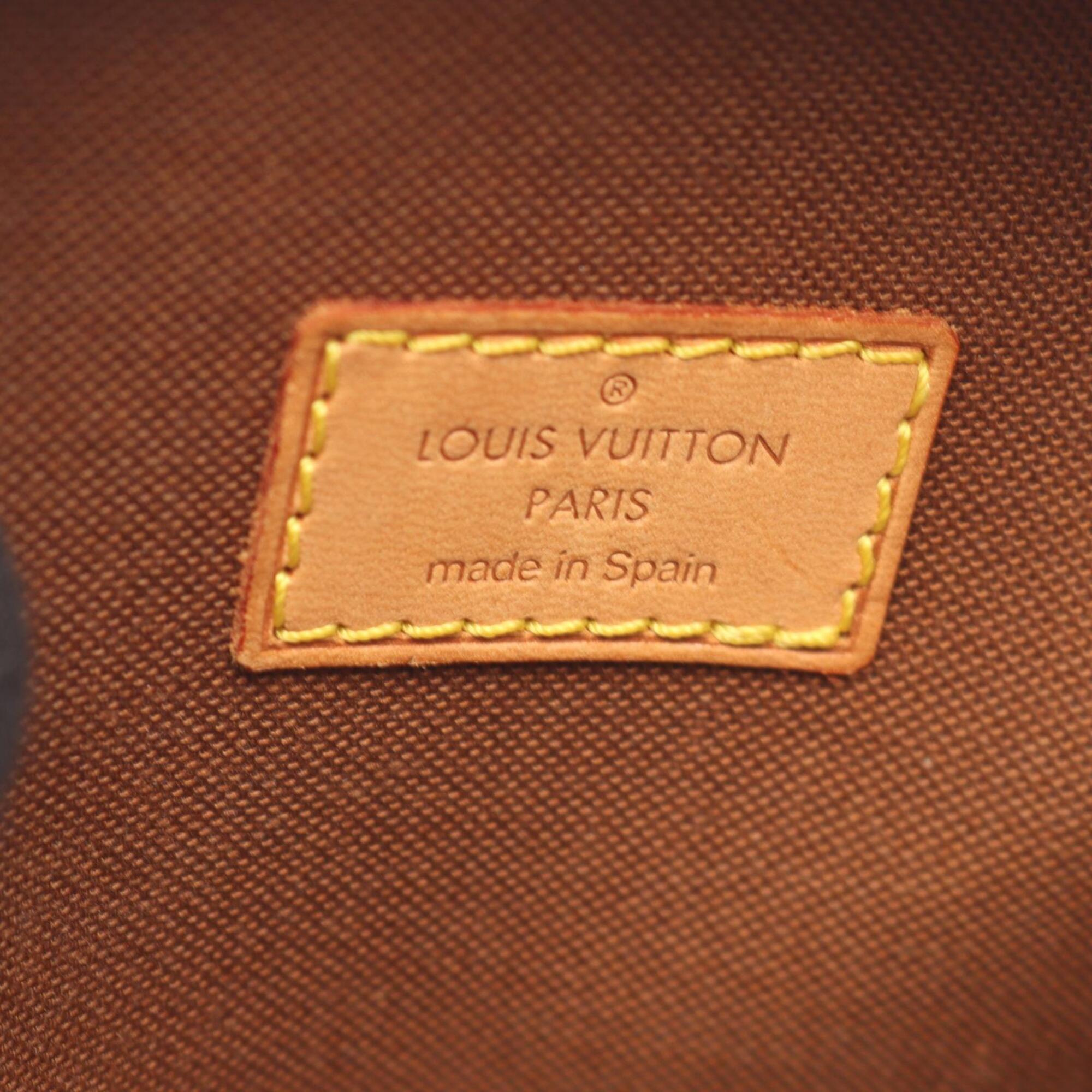 Louis Vuitton Brown Monogram Coated Canvas Leather Fanny Pack Sling Bag (Pre-Owned)