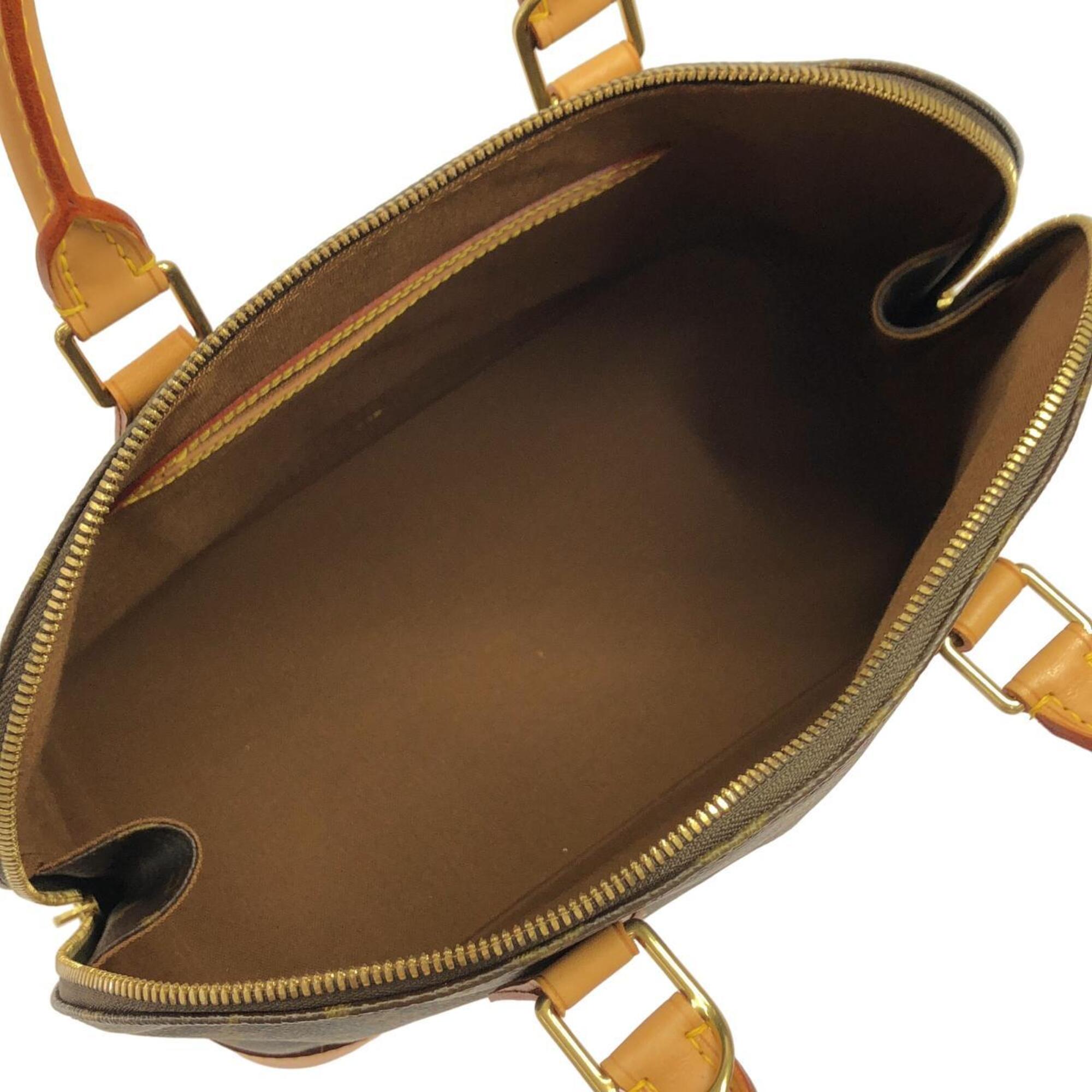 Louis Vuitton Marron Coated Canvas Handbag (Pre-Owned)
