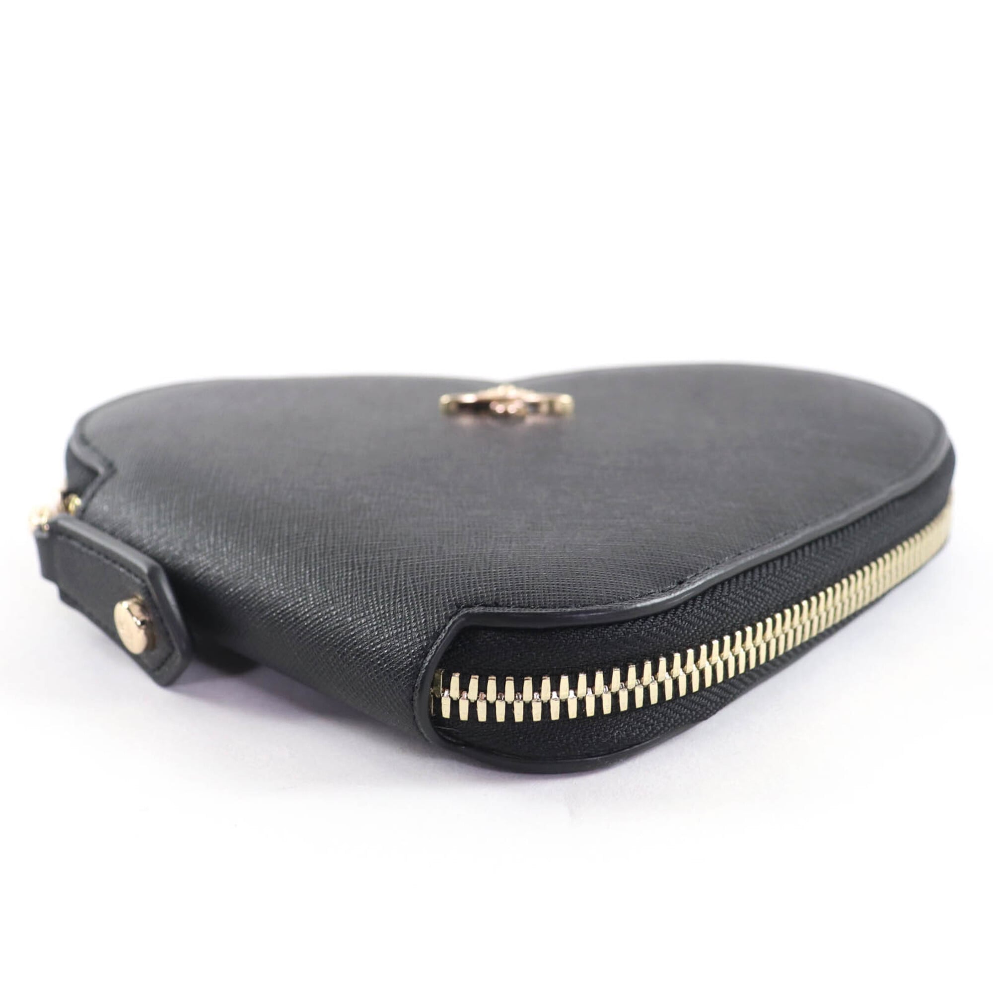 Vivienne Westwood Black Leather Shoulder Bag (Pre-Owned)