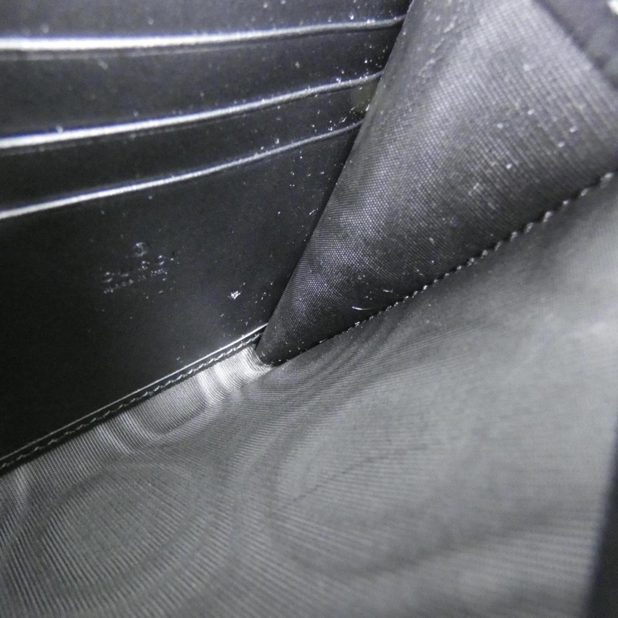 Gucci Black Quilting Leather Shoulder Bag (Pre-Owned)