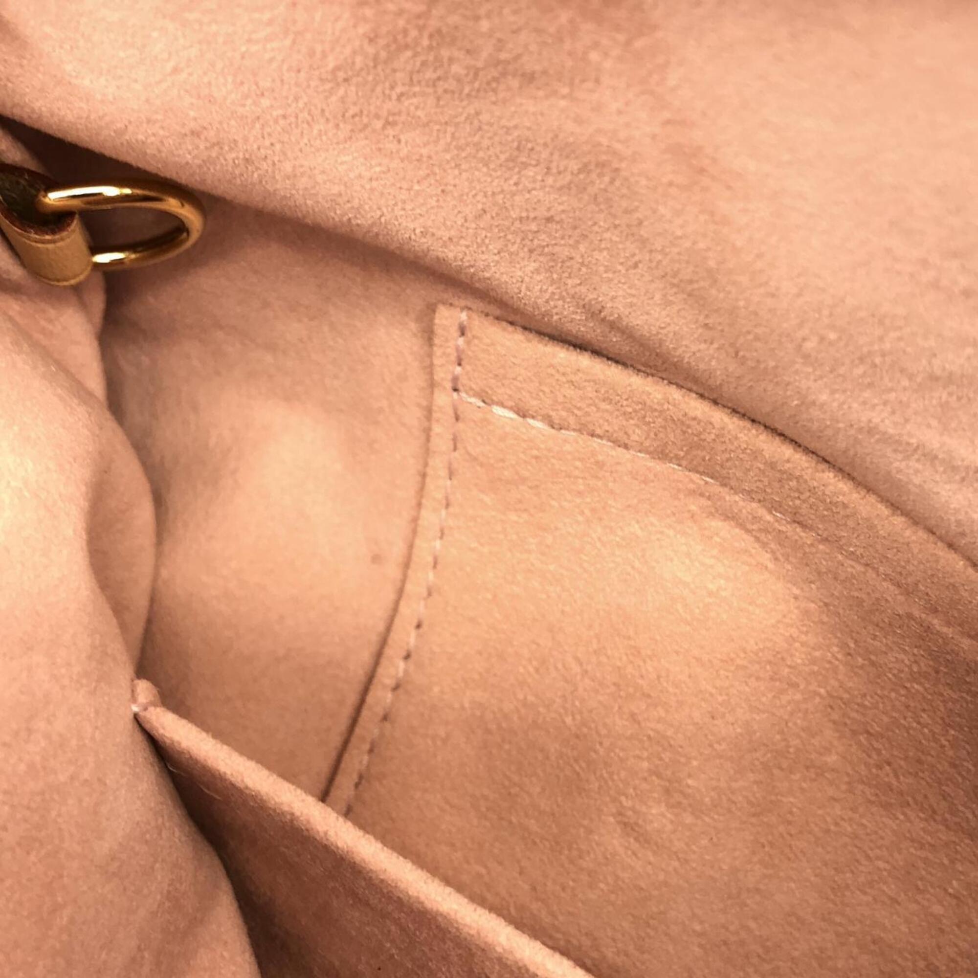 Louis Vuitton Brown Coated Canvas Handbag (Pre-Owned)