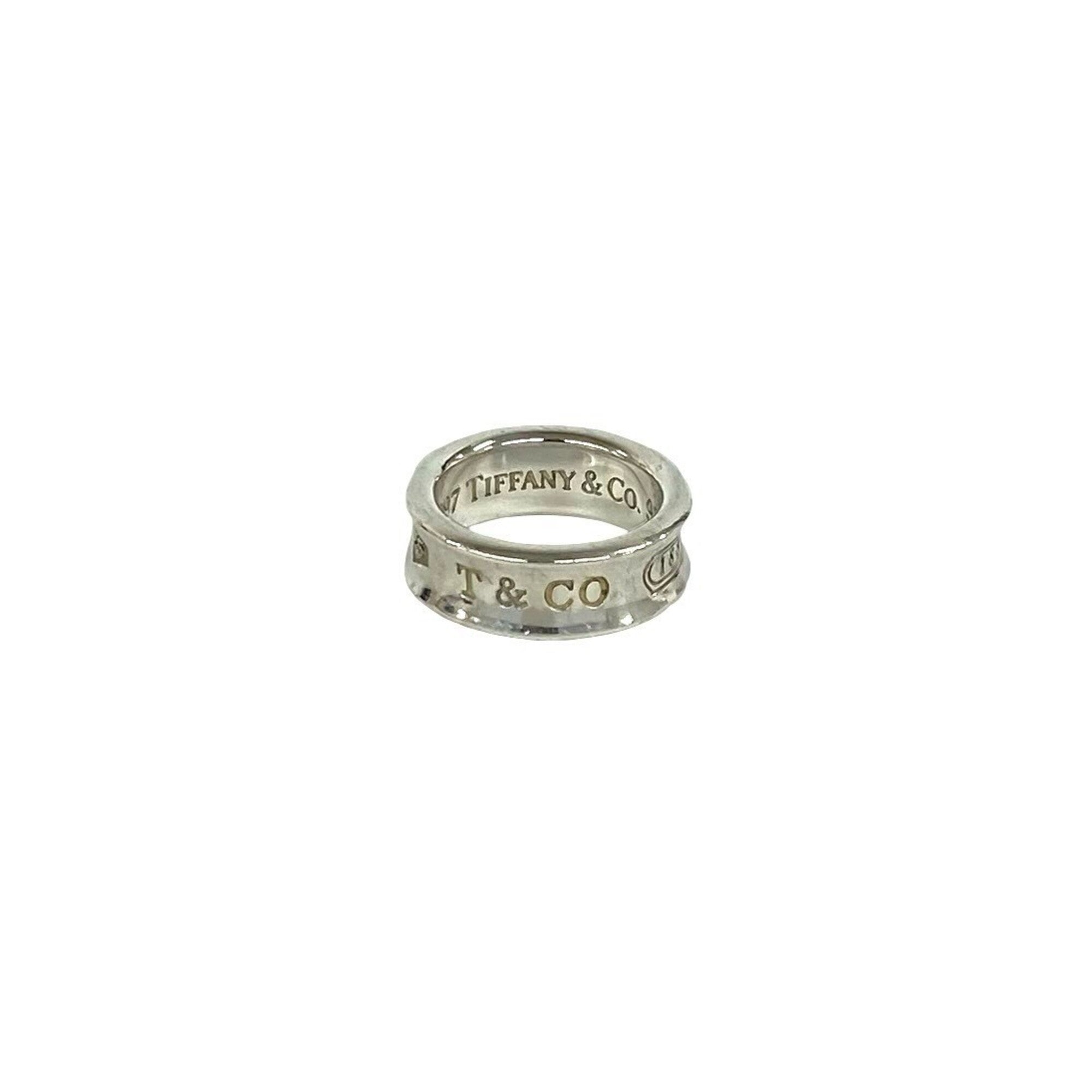 Tiffany Silver Silver 925 Band Ring (Pre-Owned)
