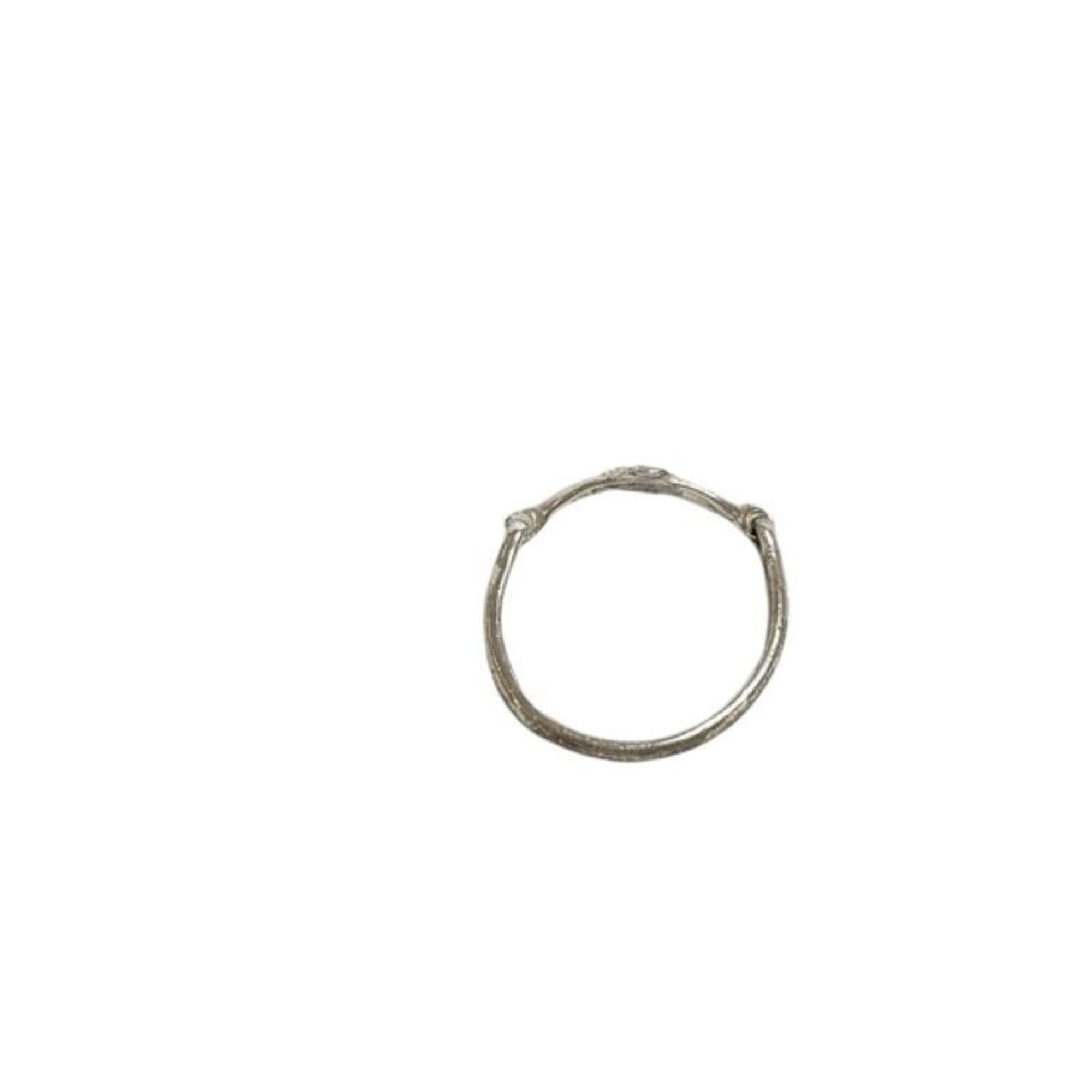 Vivienne Westwood Silver Silver 925 Band Ring (Pre-Owned)