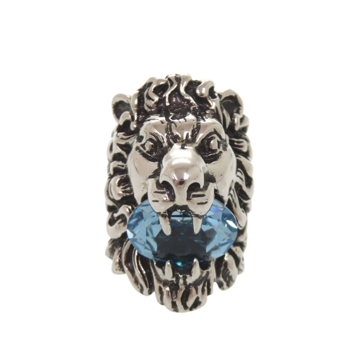 Gucci Silver Metal Band Ring (Pre-Owned)