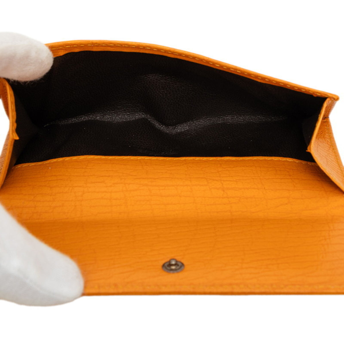 Gucci Orange Yellow Leather Wallet (Bi-Fold) (Pre-Owned)