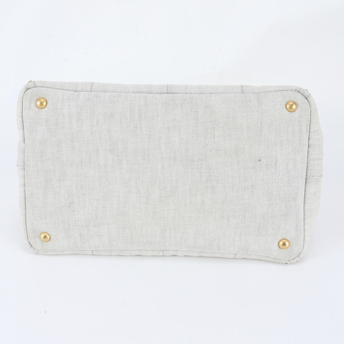 Prada Ivory Handbag Shoulder Bag Tote Bag (Pre-Owned)
