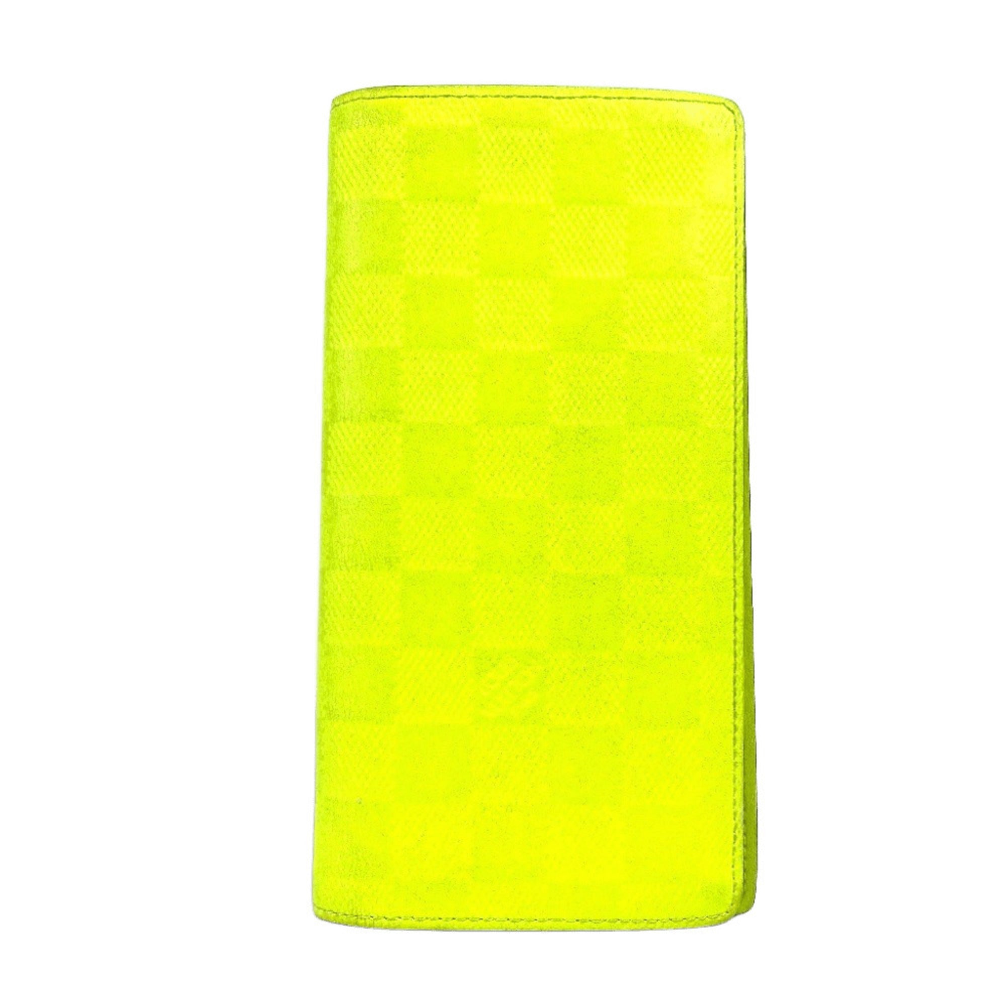 Louis Vuitton Yellow Damier Infini Long Wallet (Bi-Fold) (Pre-Owned)