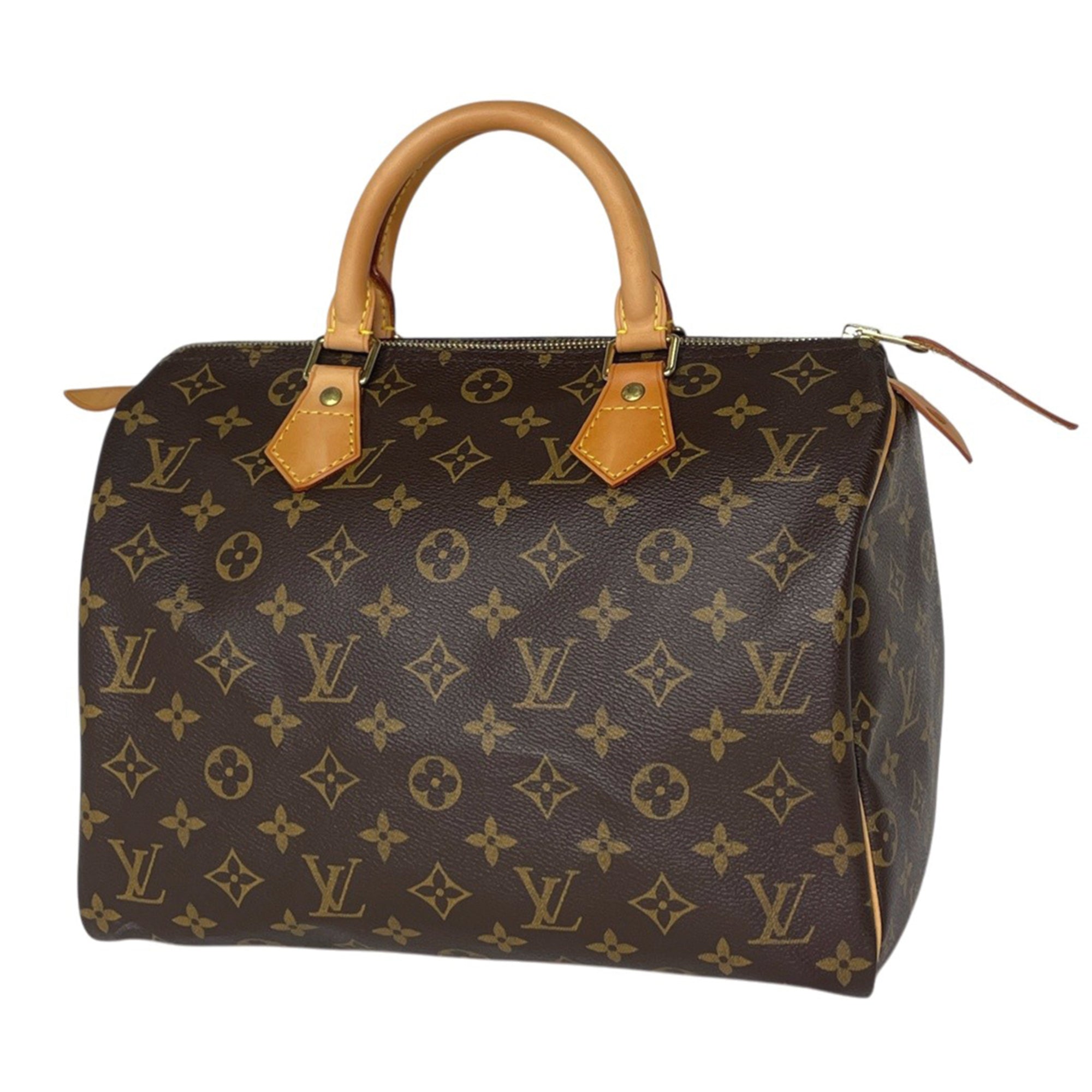 Louis Vuitton Brown Monogram Boston Bag Handbag (Pre-Owned)