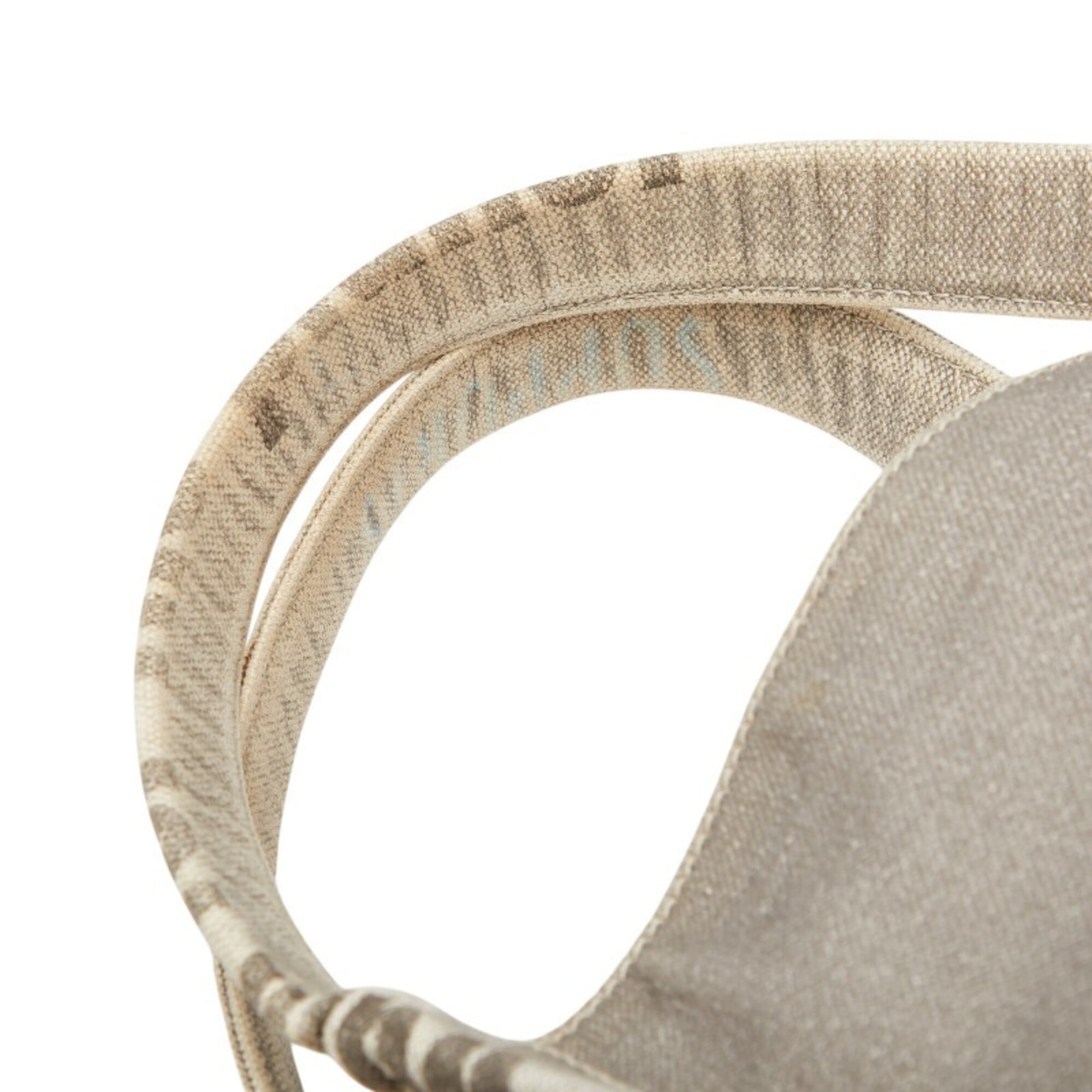 Salvatore Ferragamo Gray Multi-Color Canvas Handbag Tote Bag (Pre-Owned)