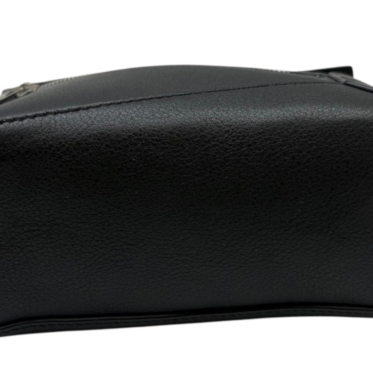 Loewe Puzzle Black Leather Fanny Pack Sling Bag (Pre-Owned)