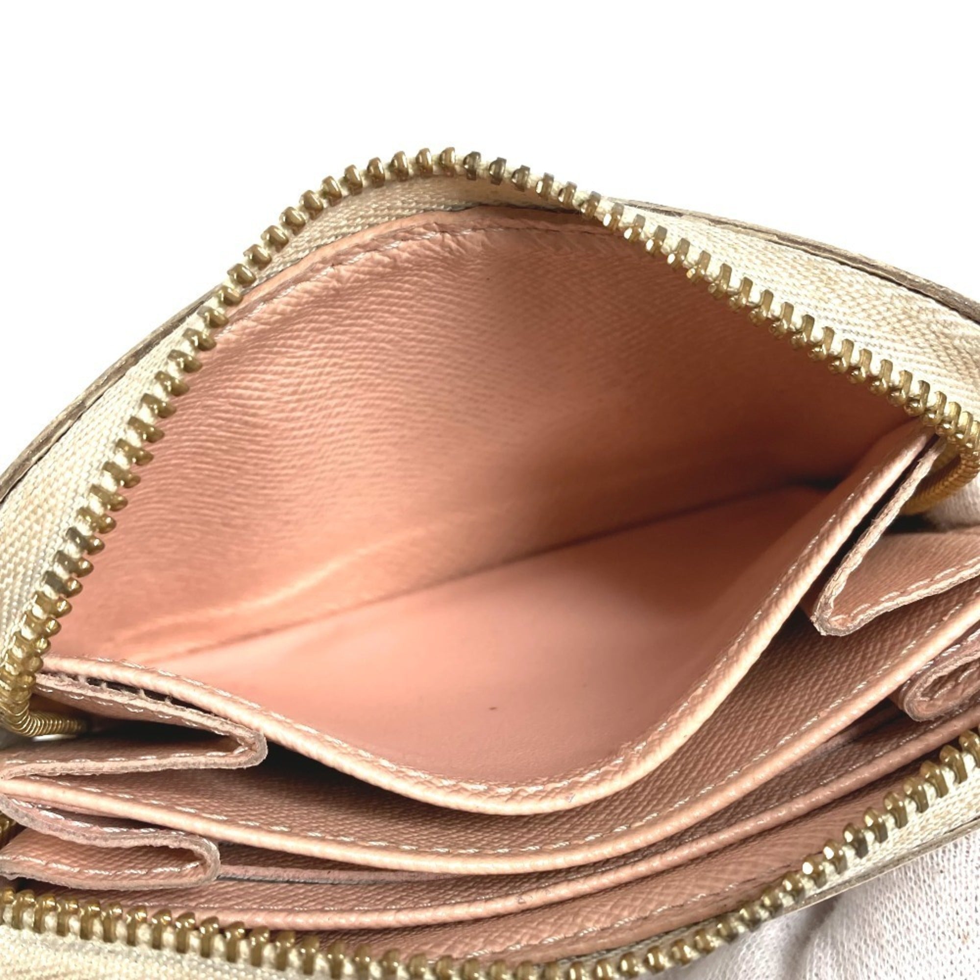 Louis Vuitton Damier Azur Pink White Damier Azur Coin Purse/Coin Case (Pre-Owned)