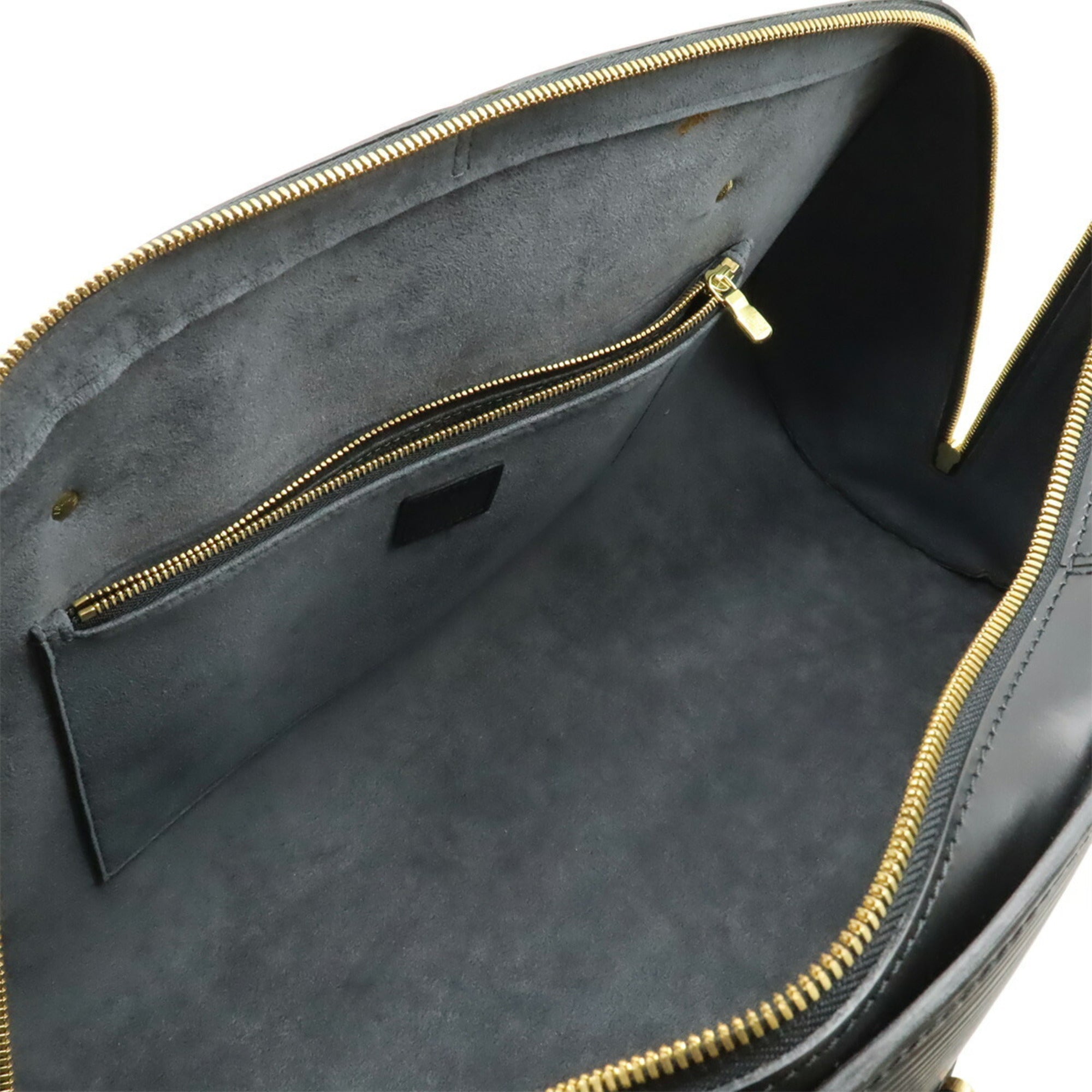 Louis Vuitton Noir Epi Leather Boston Bag Shoulder Bag (Pre-Owned)