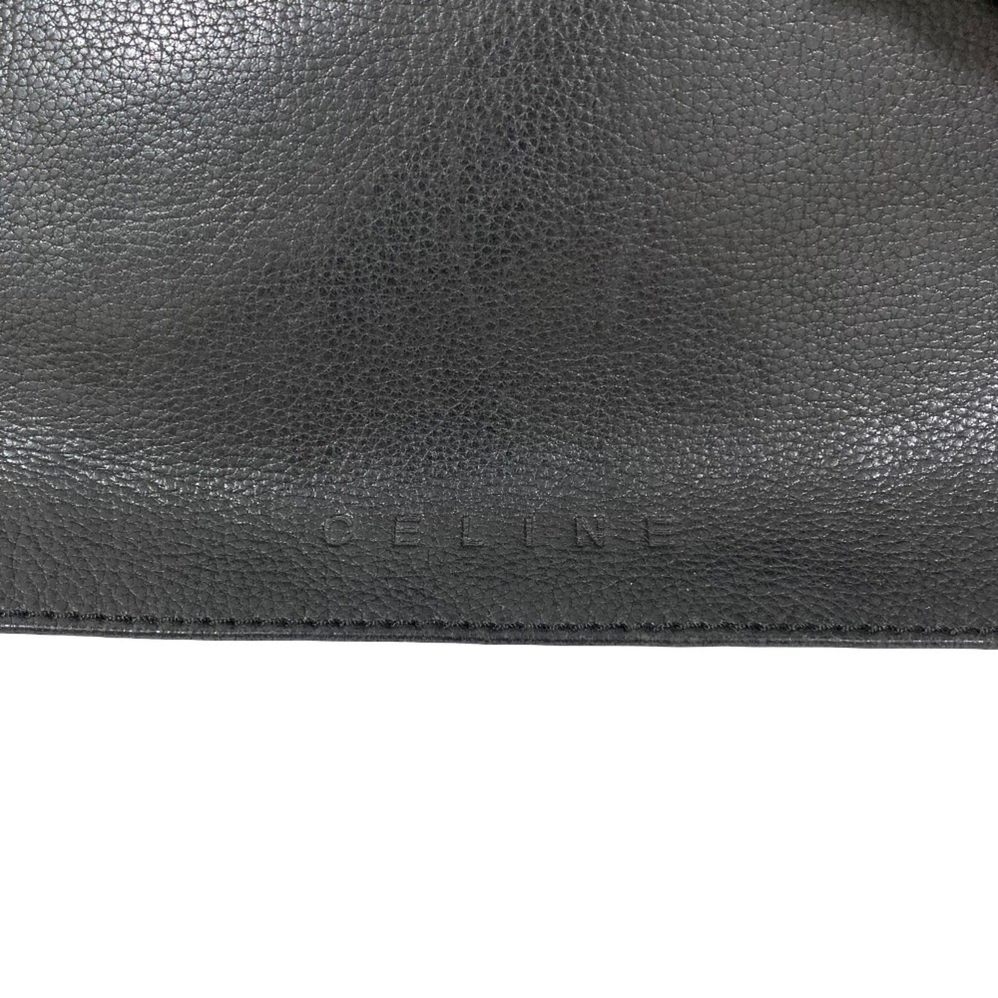 Celine Black Leather Shoulder Bag (Pre-Owned)