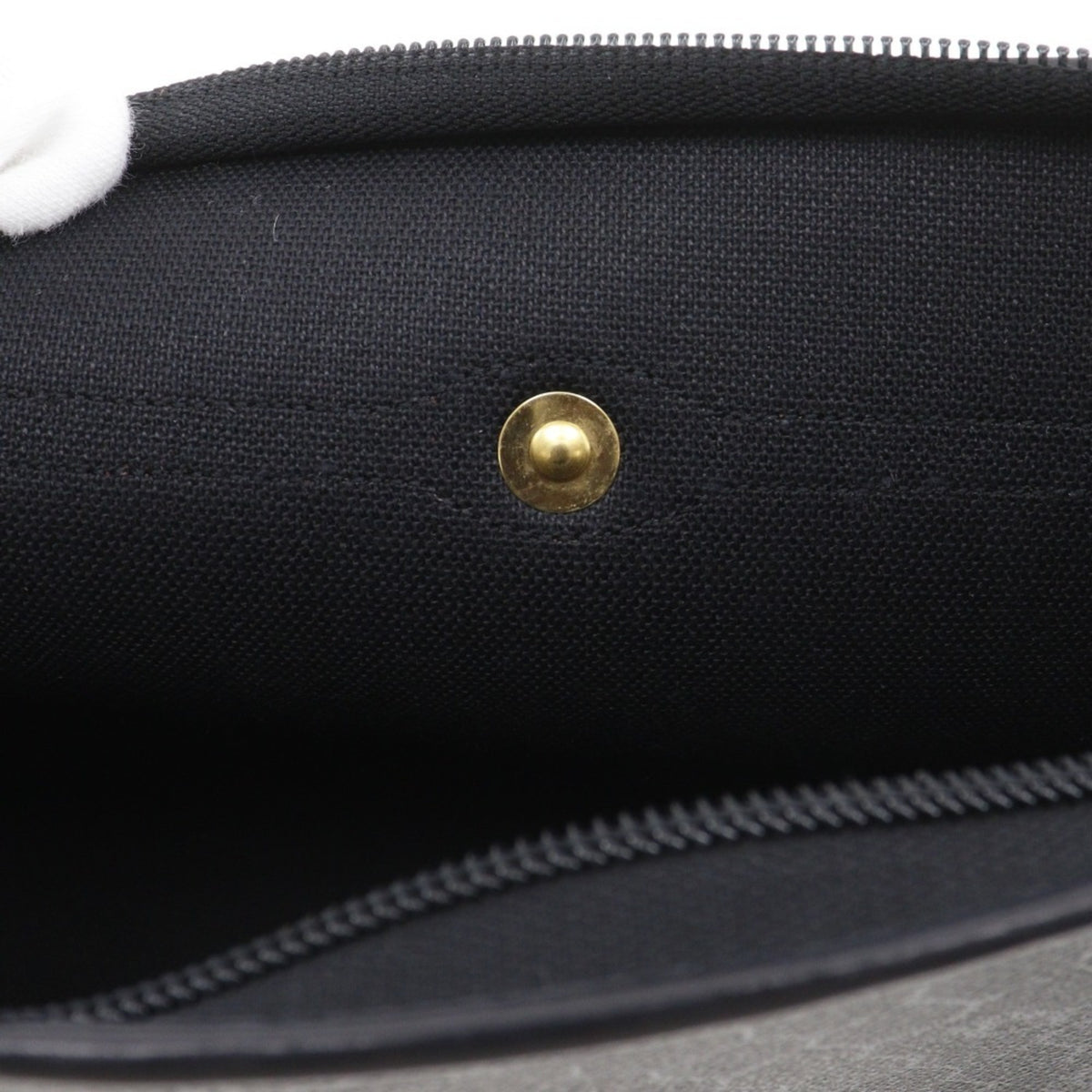 Christian Dior Black Pvc Clutch Bag (Pre-Owned)
