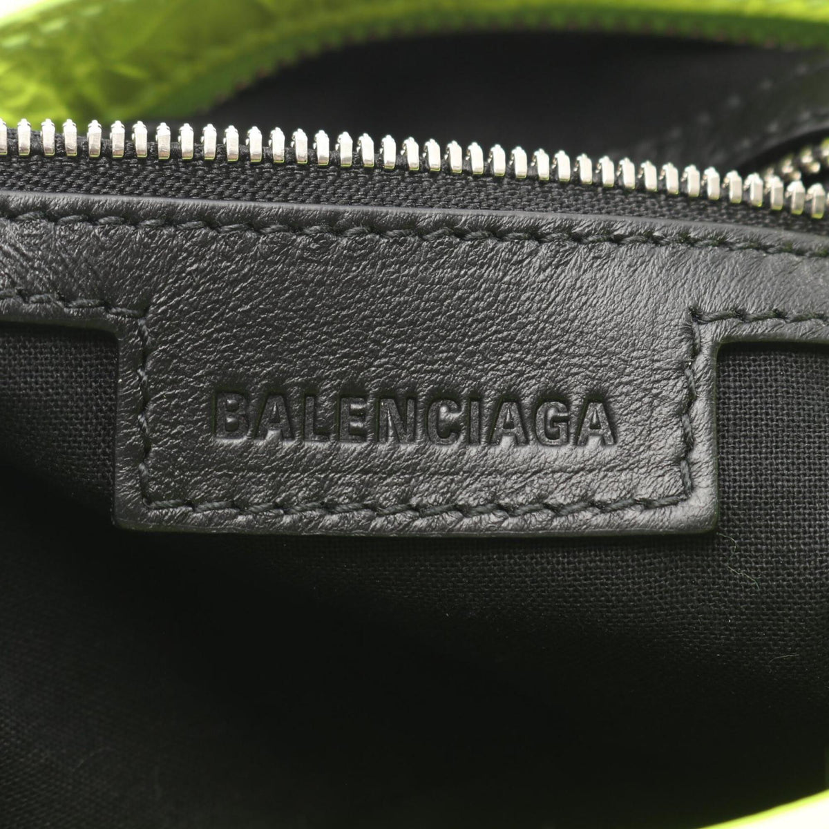 Balenciaga Green Leather Handbag (Pre-Owned)