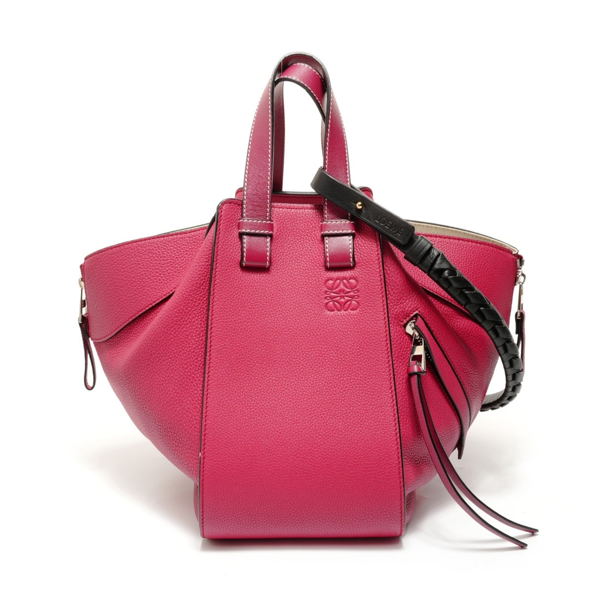 Loewe Hammock Pink Leather Handbag (Pre-Owned)