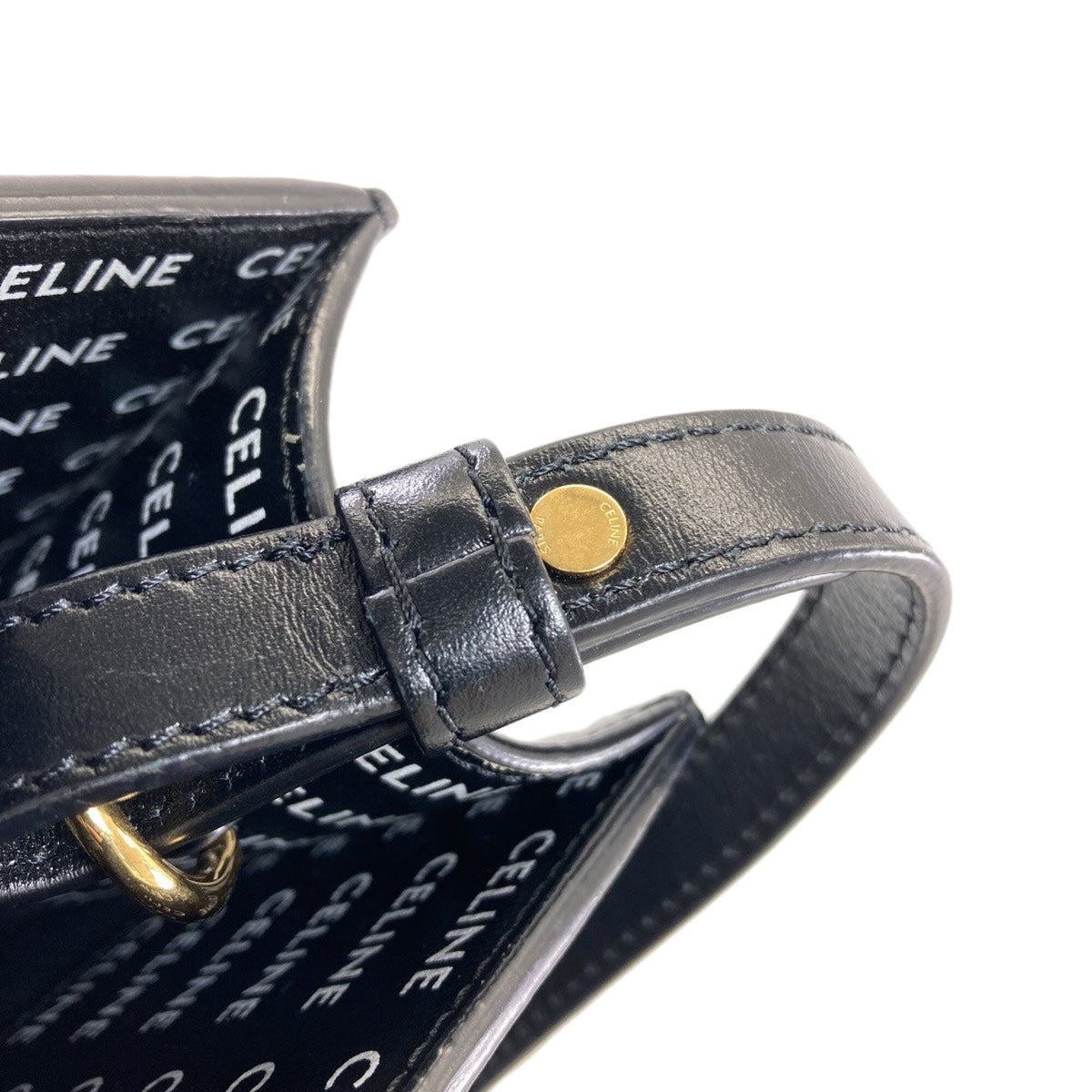 Celine Black Pvc Handbag (Pre-Owned)