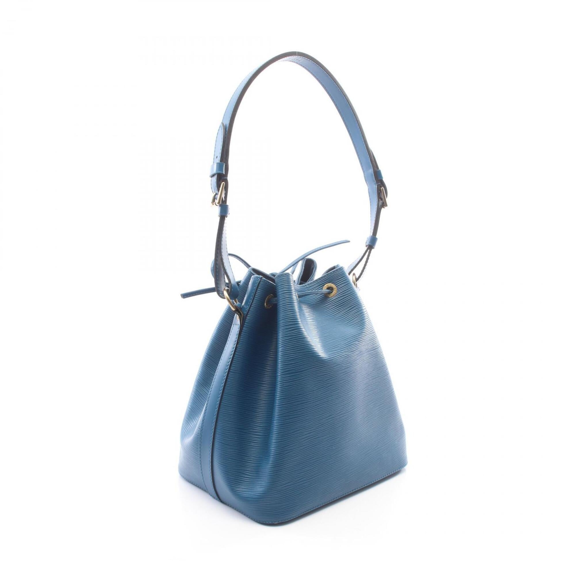 Louis Vuitton Blue Epi Leather Handbag Shoulder Bag (Pre-Owned)