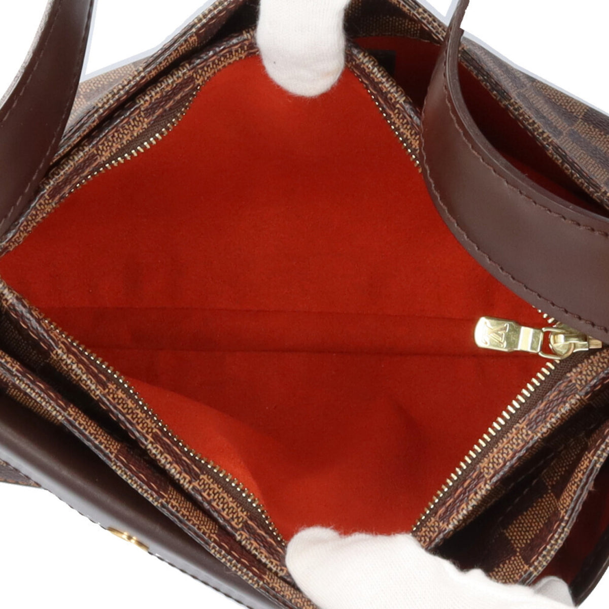 Louis Vuitton Brown Damier Canvas Shoulder Bag (Pre-Owned)