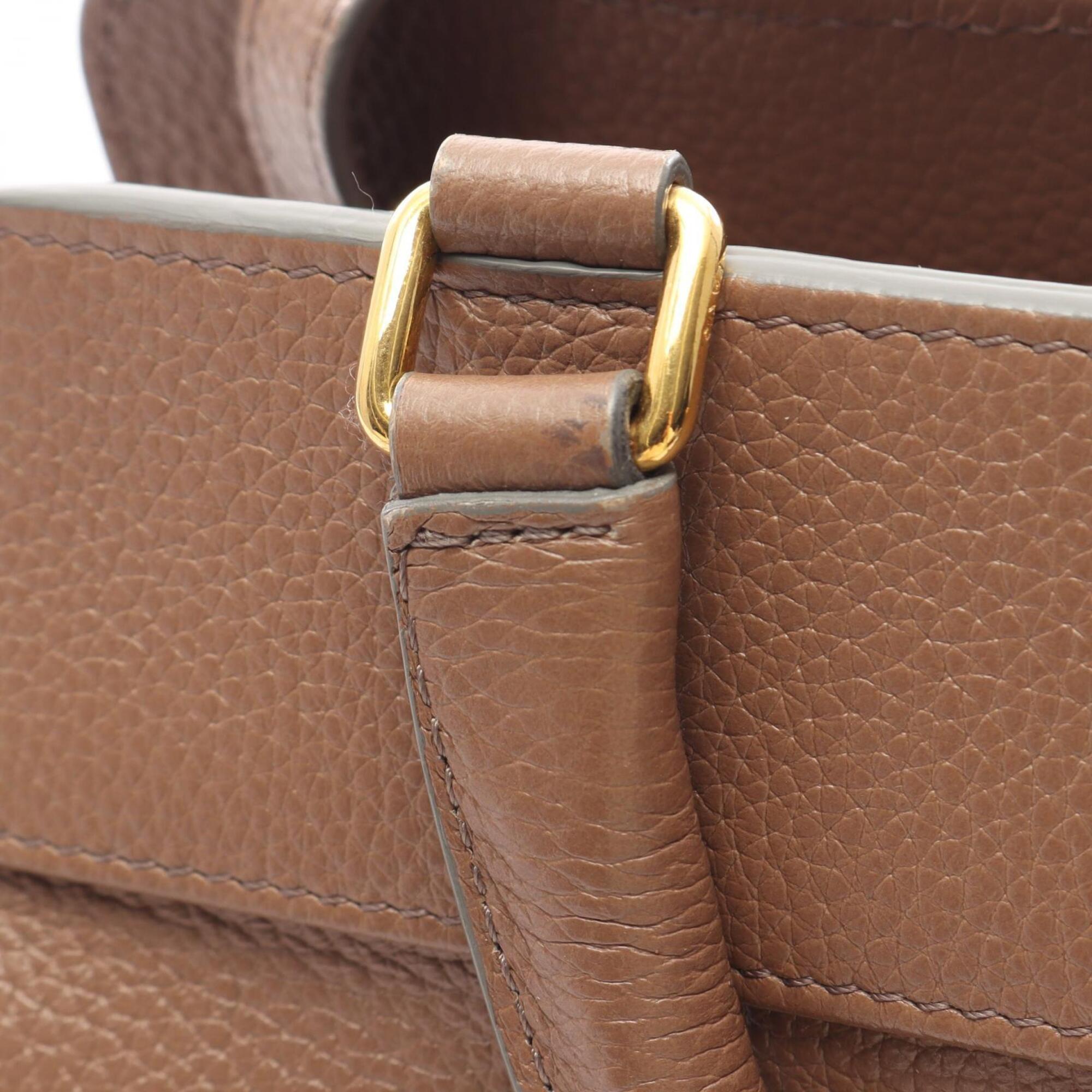 Celine Brown Leather Handbag (Pre-Owned)