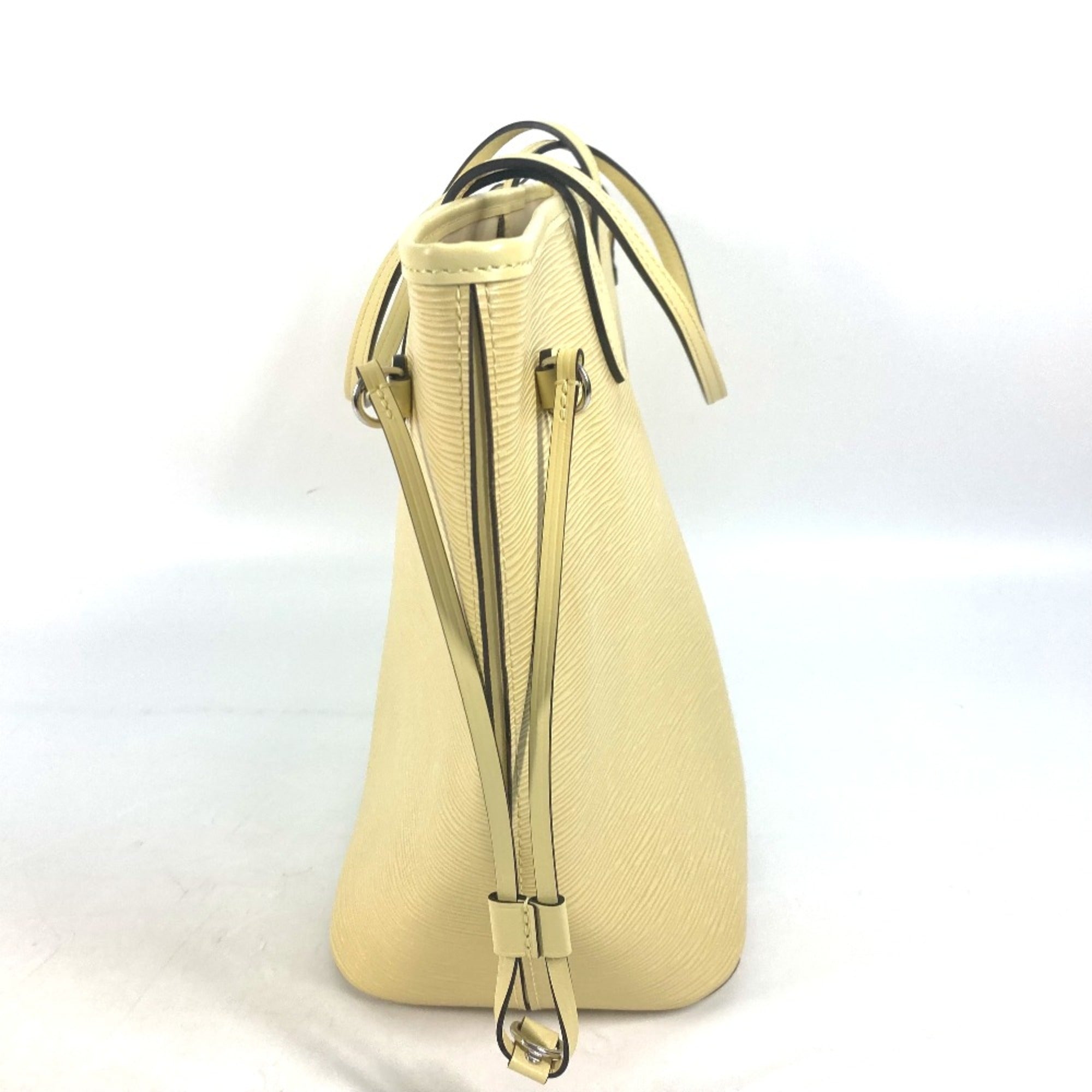 Louis Vuitton Yellow Leather Tote Bag (Pre-Owned)