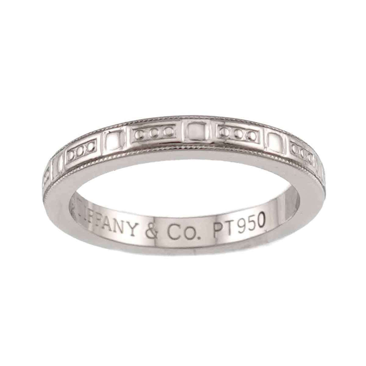 Tiffany Platinum 950 Band Ring (Pre-Owned)