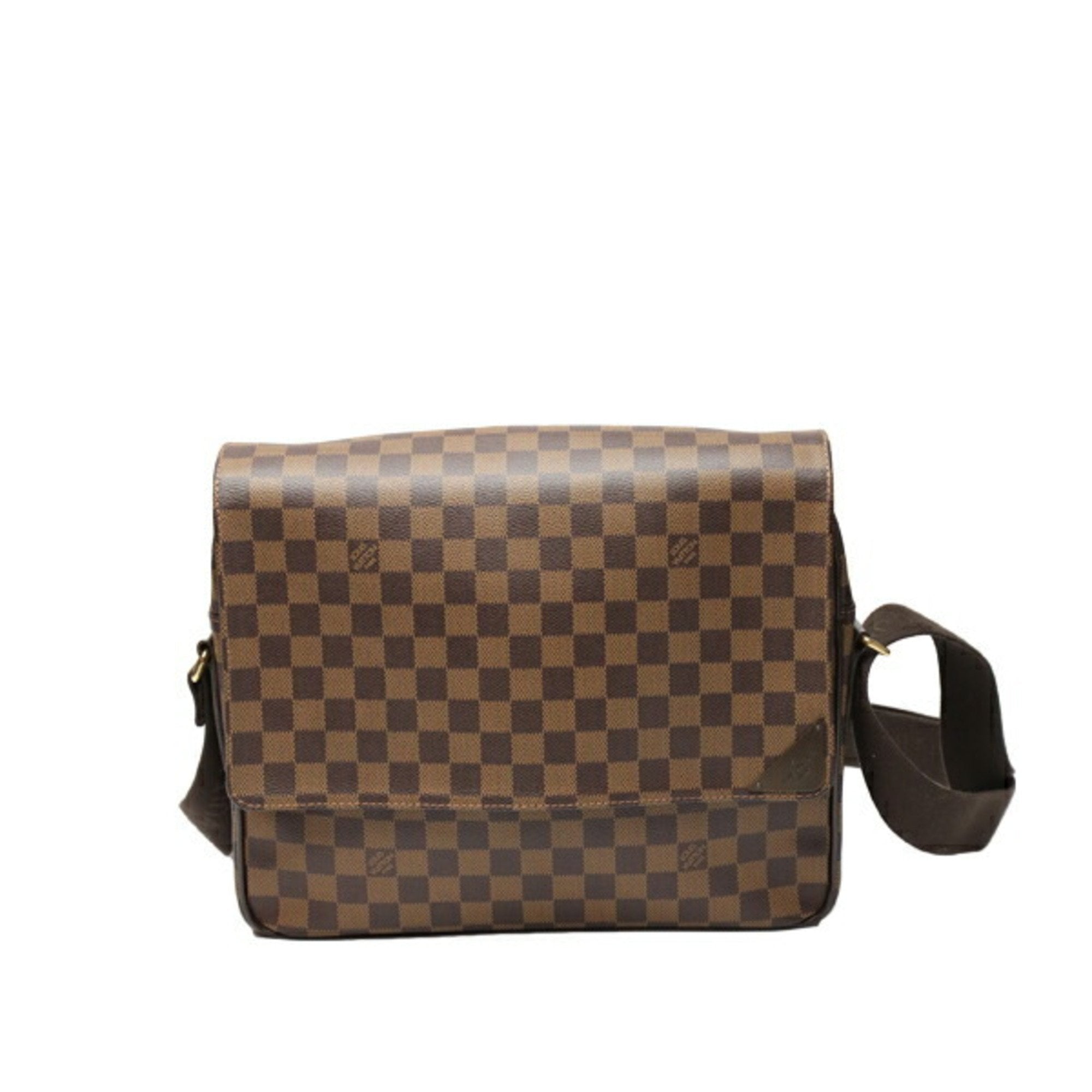 Louis Vuitton Damier Brown Damier Canvas Shoulder Bag (Pre-Owned)