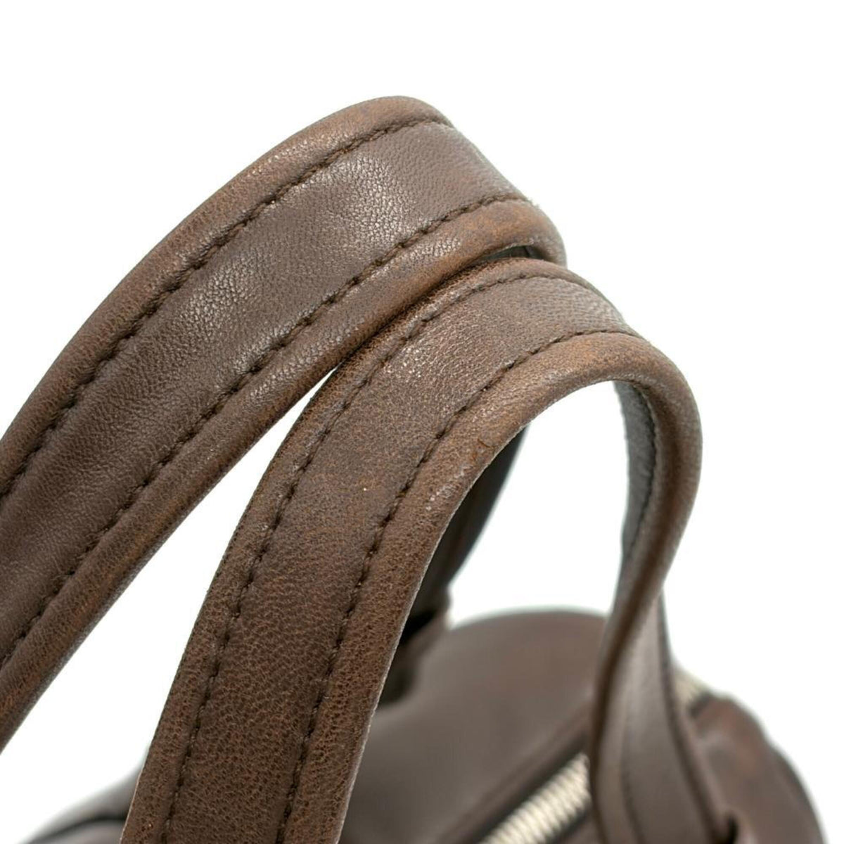 Bottega Veneta Brown Leather Handbag (Pre-Owned)