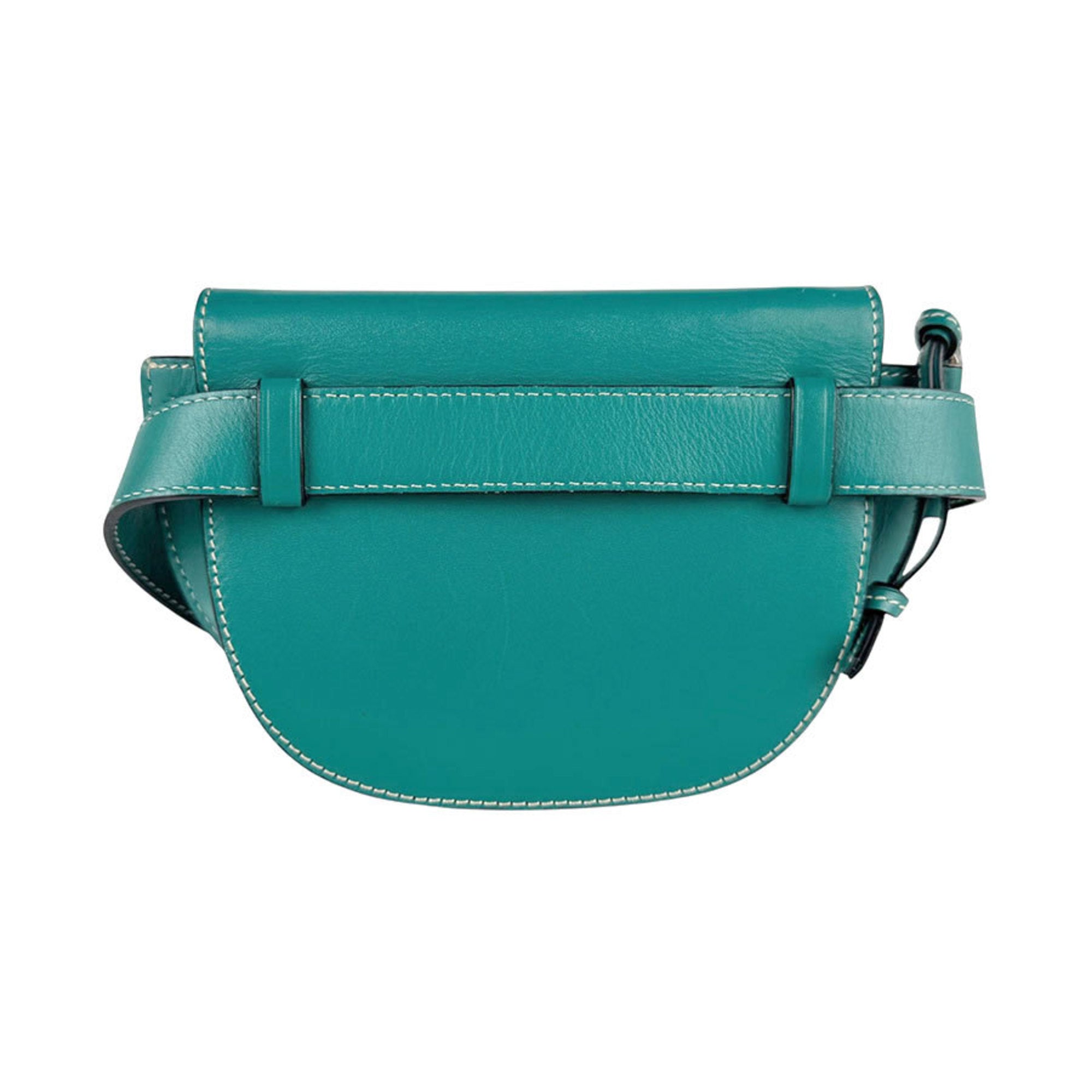 Loewe Green Leather Fanny Pack (Pre-Owned)