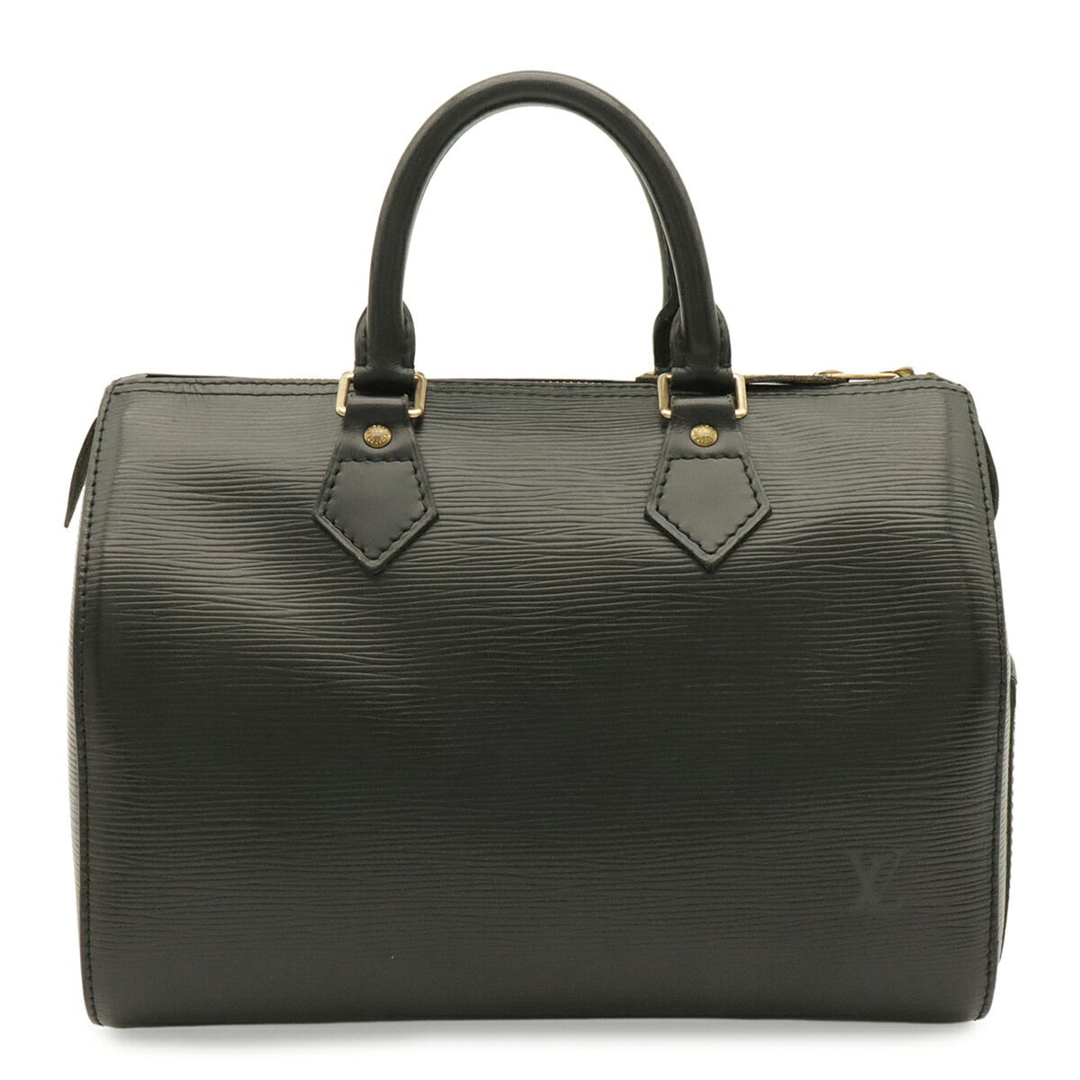 Louis Vuitton Noir Epi Leather Boston Bag Handbag (Pre-Owned)