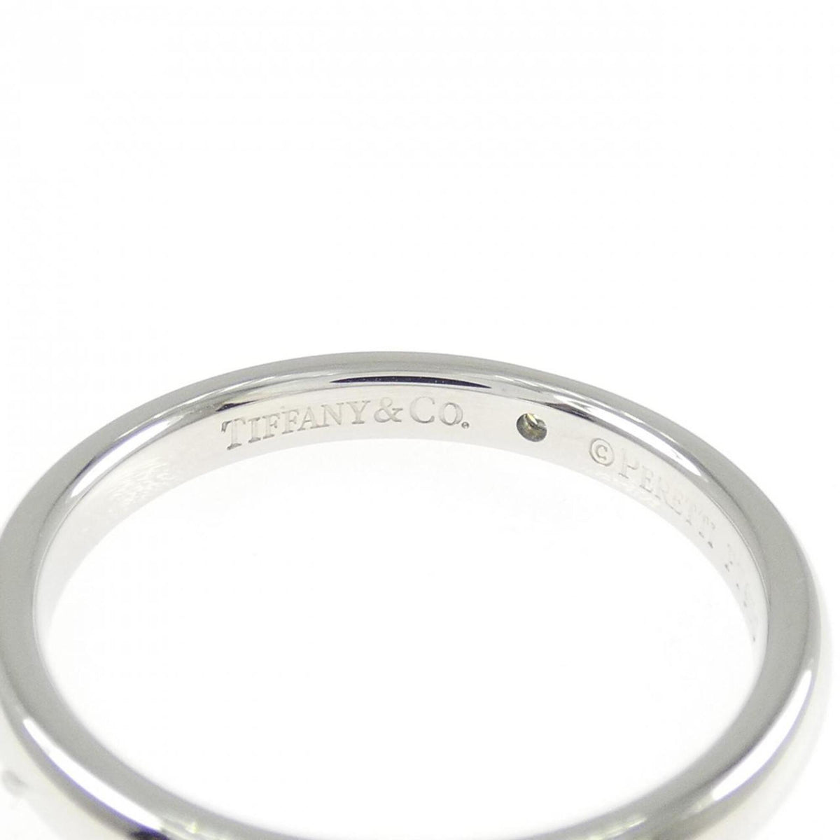 Tiffany Platinum 950 Band Ring (Pre-Owned)