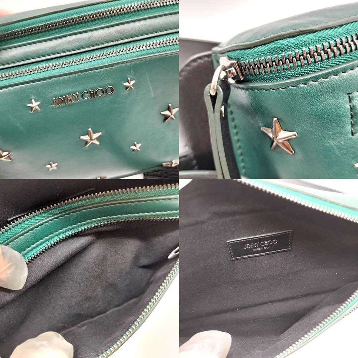 Jimmy Choo Leather Sling Bag (Pre-Owned)