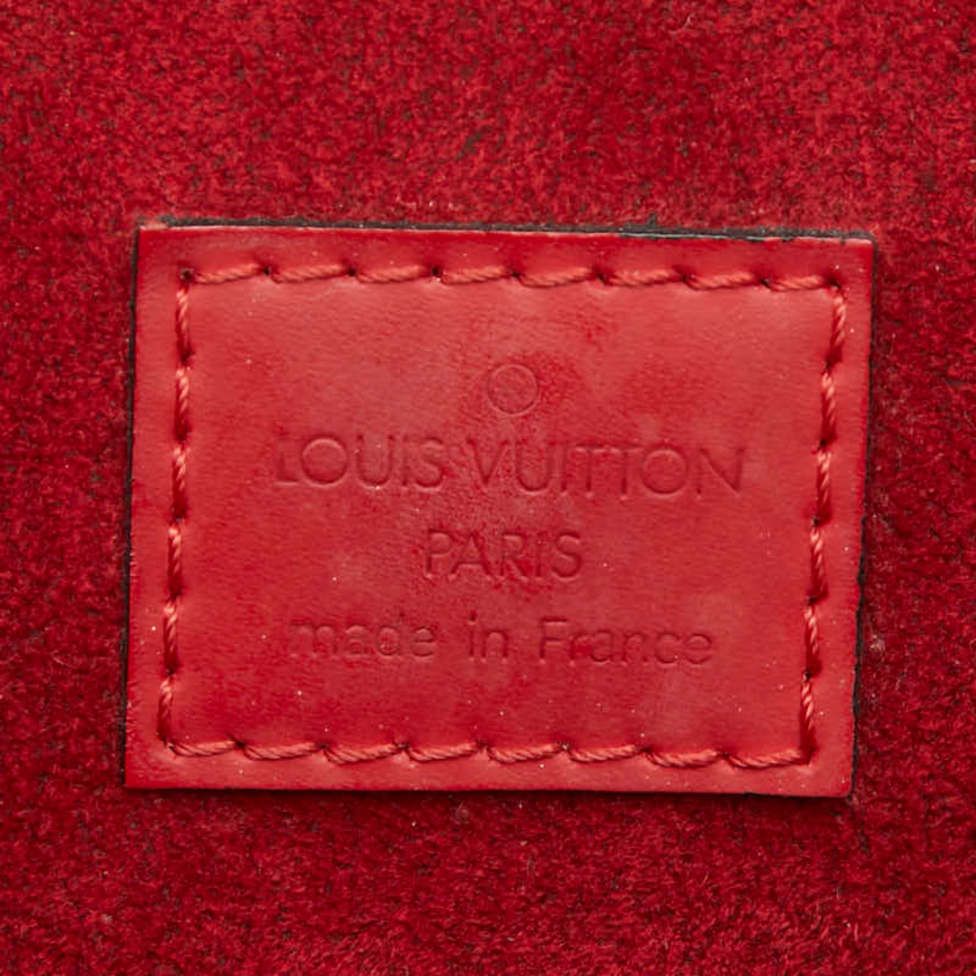 Louis Vuitton Epi Castilian Red Leather Handbag (Pre-Owned)